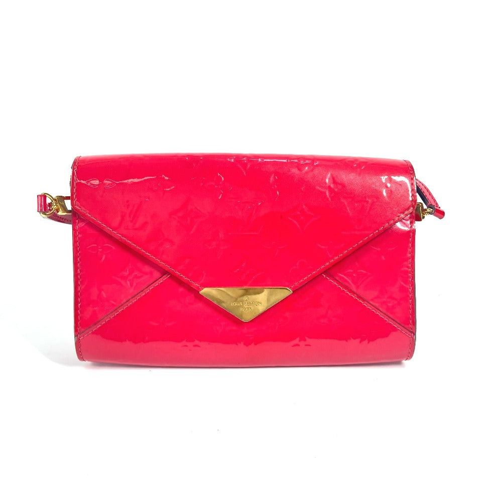 Louis Vuitton Louis Vuitton M90323 Monogram Vernis Mira Briefcase 3-Way Bag Clutch Chain Shoulder Women Pink Size ONE SIZE - 1 Thumbnail