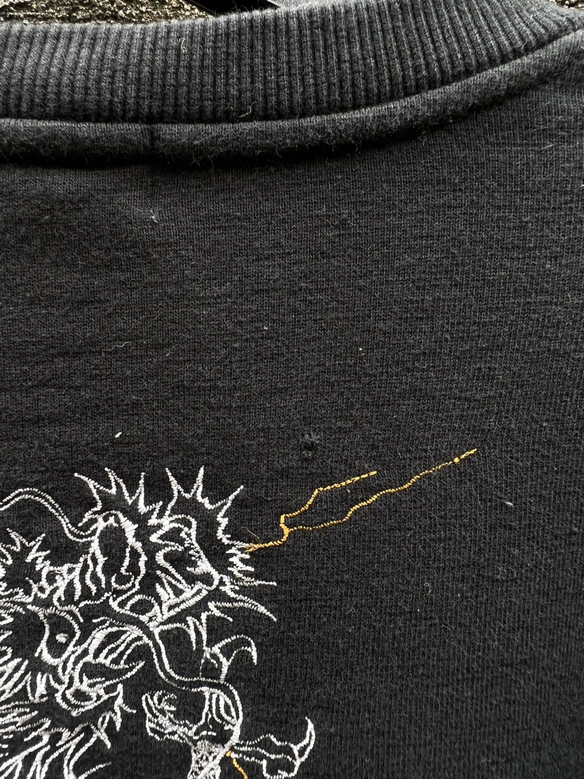 Japanese Brand Sukajan Sweatshirt Karakuri Tamashi Dragon Embroidered Size US L / EU 52-54 / 3 - 14 Thumbnail