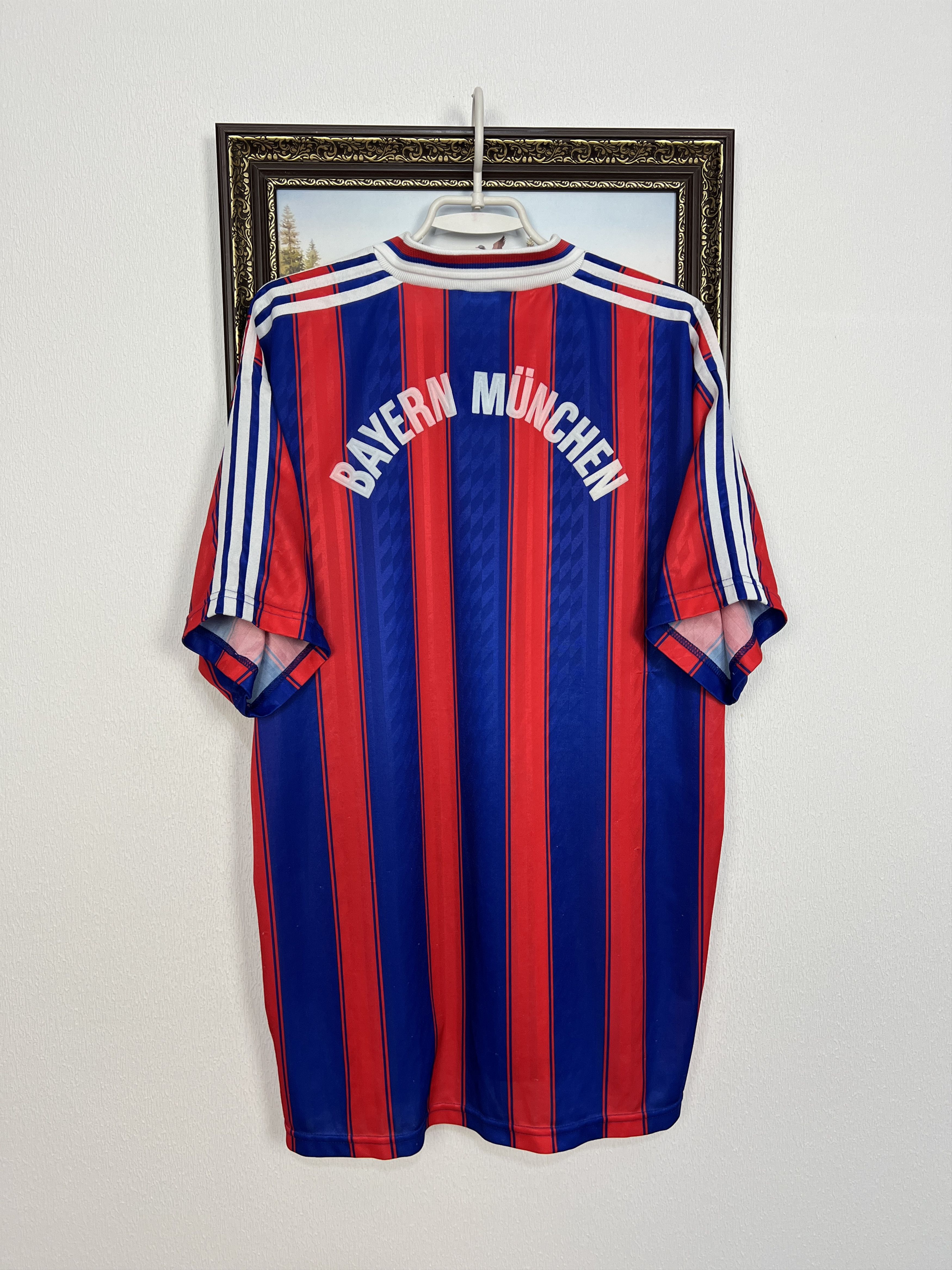 Adidas Bayern Munich Home football shirt 1995 Soccer Jersey Trikot Size US XXL / EU 58 / 5 - 7 Thumbnail