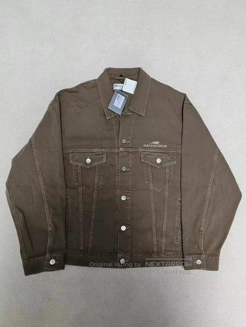 Balenciaga Balenciaga Tiger year logo embroidered washed jacket coat Size US XS / EU 42 / 0 - 1 Thumbnail