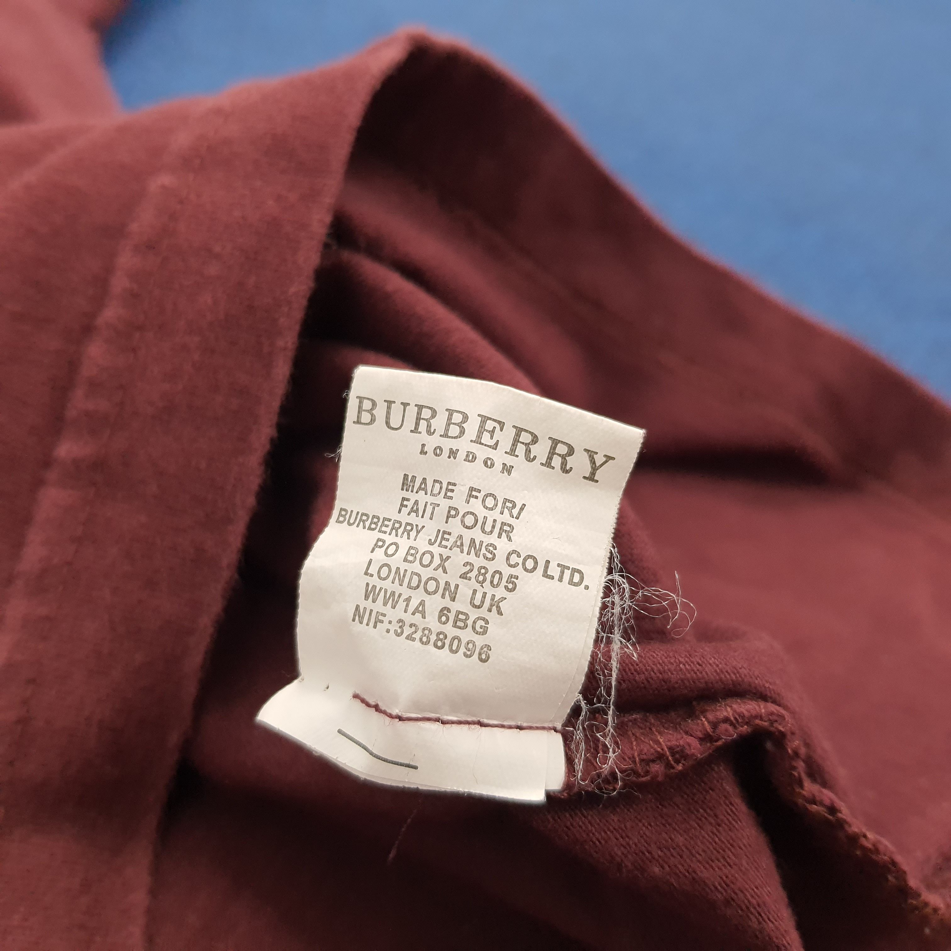 Burberry × Vintage Vintage Burberry Nova Check Long Sleeve T-shirt cp2 Size US L / EU 52-54 / 3 - 6 Thumbnail