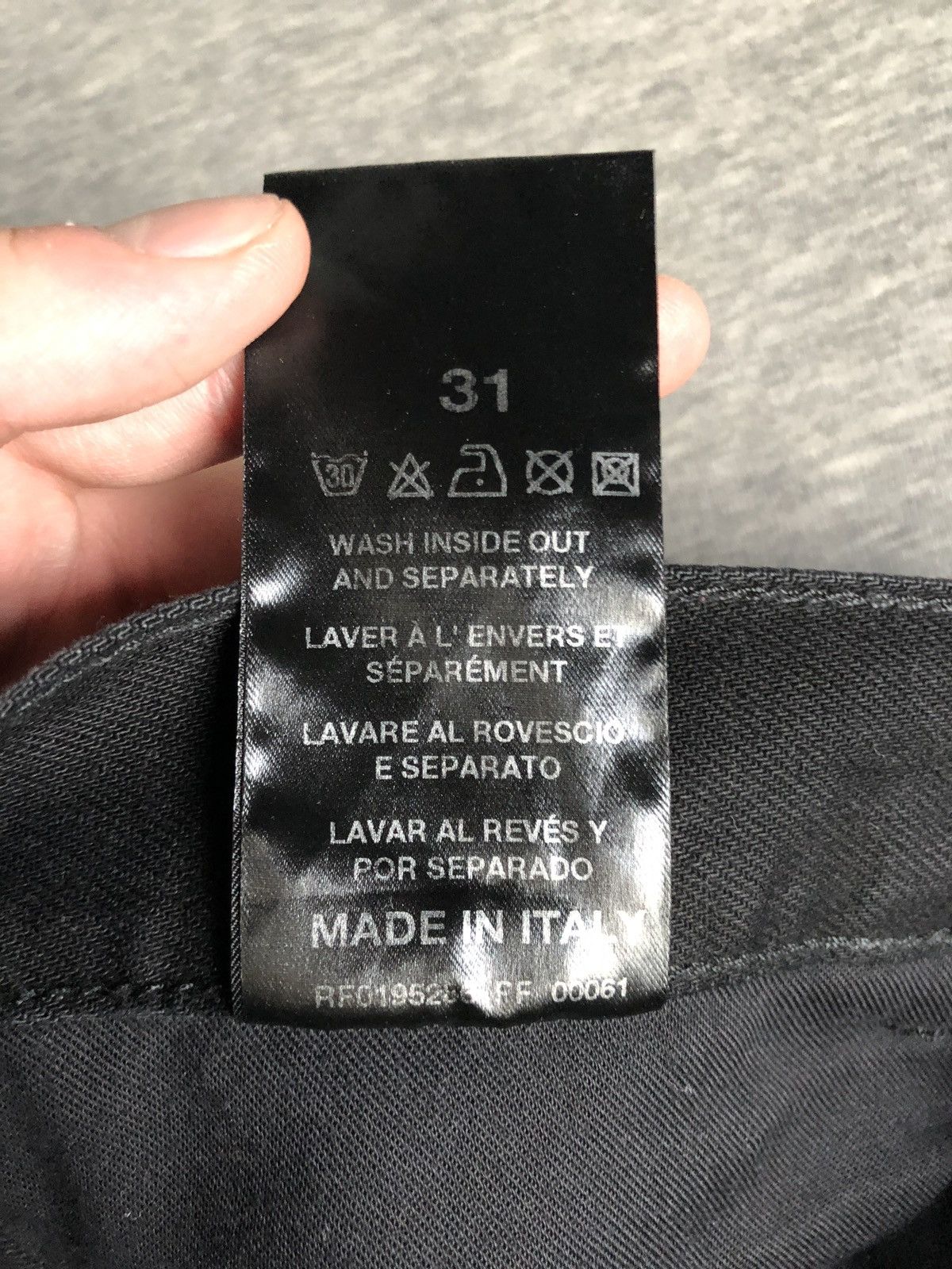 Raf Simons Raf Simons purple Double layered destroyed denim SS20 Size US 31 - 7 Thumbnail