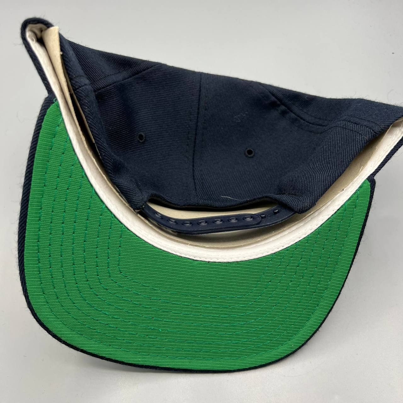 New Era × Vintage Michigan Wolverines Hat Men New Era Pro Model Snap Back Wool Size ONE SIZE - 4 Thumbnail
