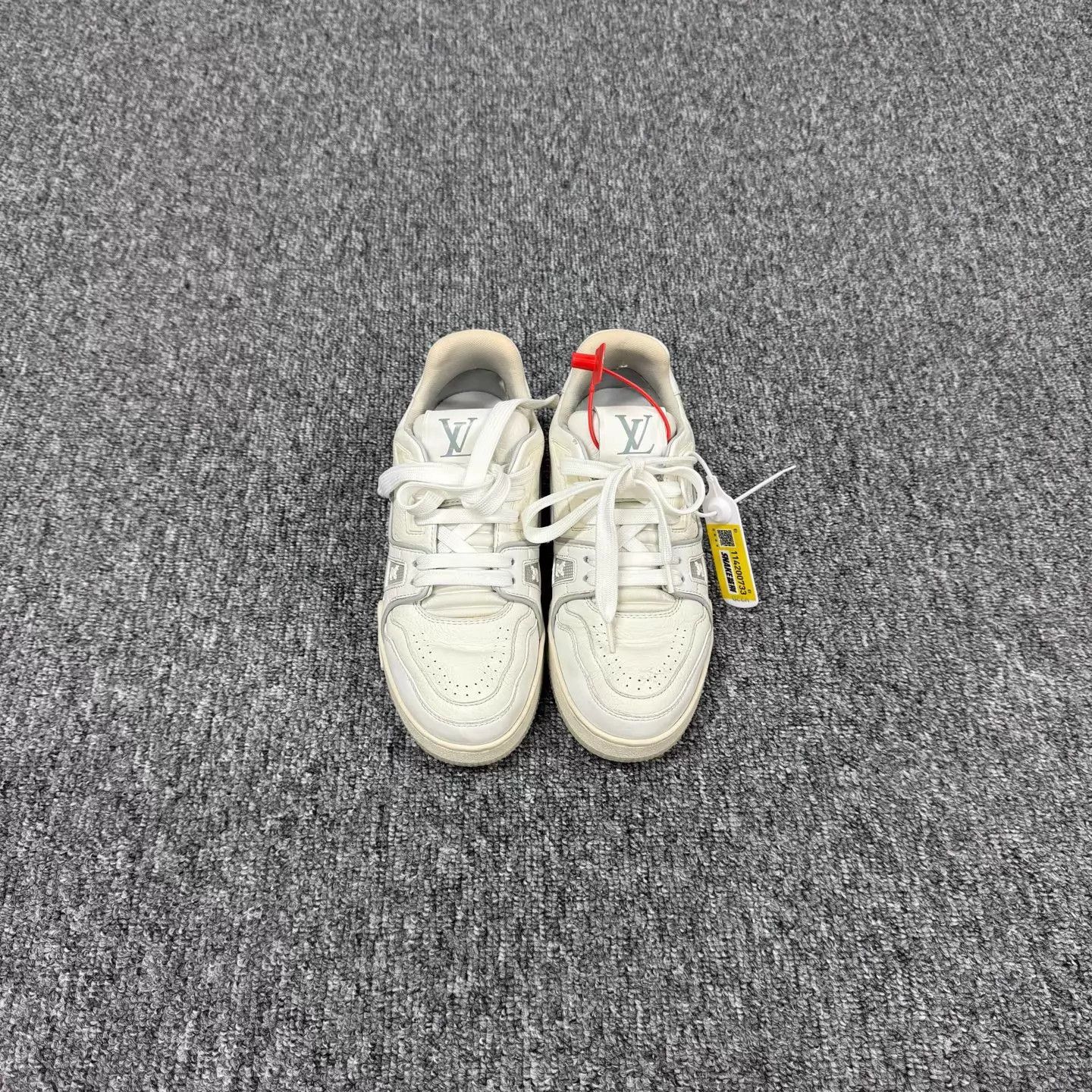 Louis Vuitton LV Trainer White Cement 36 95 New Size US 5.5 / IT 35.5 - 3 Thumbnail