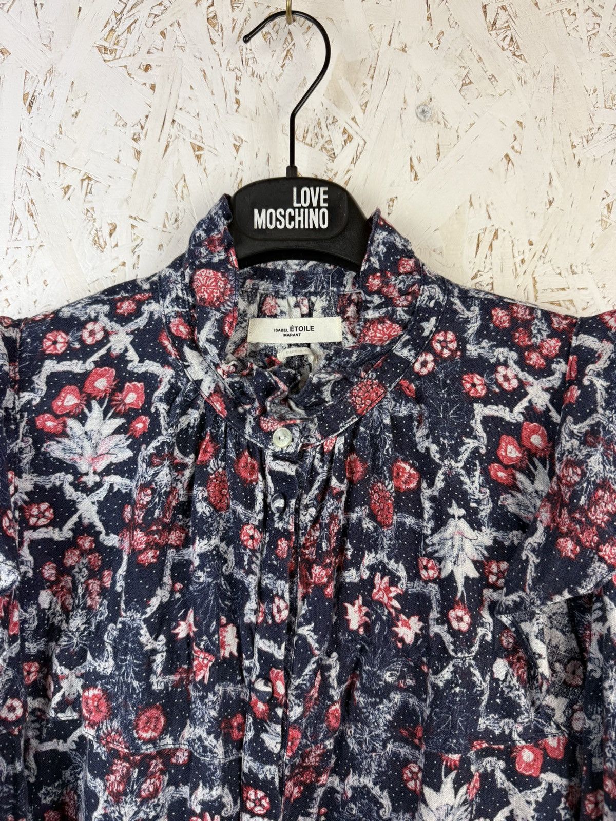 Isabel Marant Etoile Isabel Marant Etoile Blouse Tedy Linen Ruffle Button Up Size M / US 6-8 / IT 42-44 - 2 Thumbnail