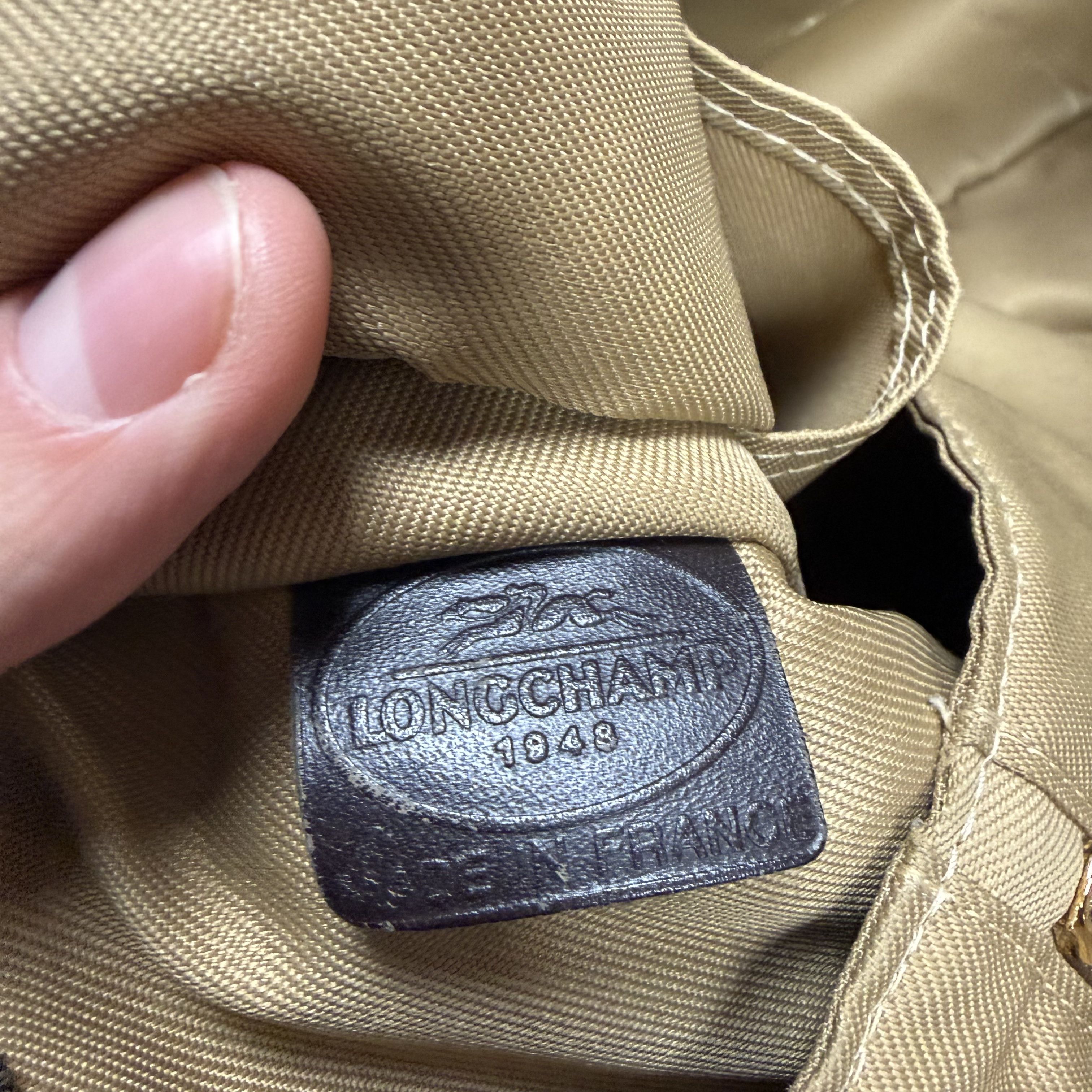 Longchamp vintage longchamp full print leather sling bag Size ONE SIZE - 9 Thumbnail