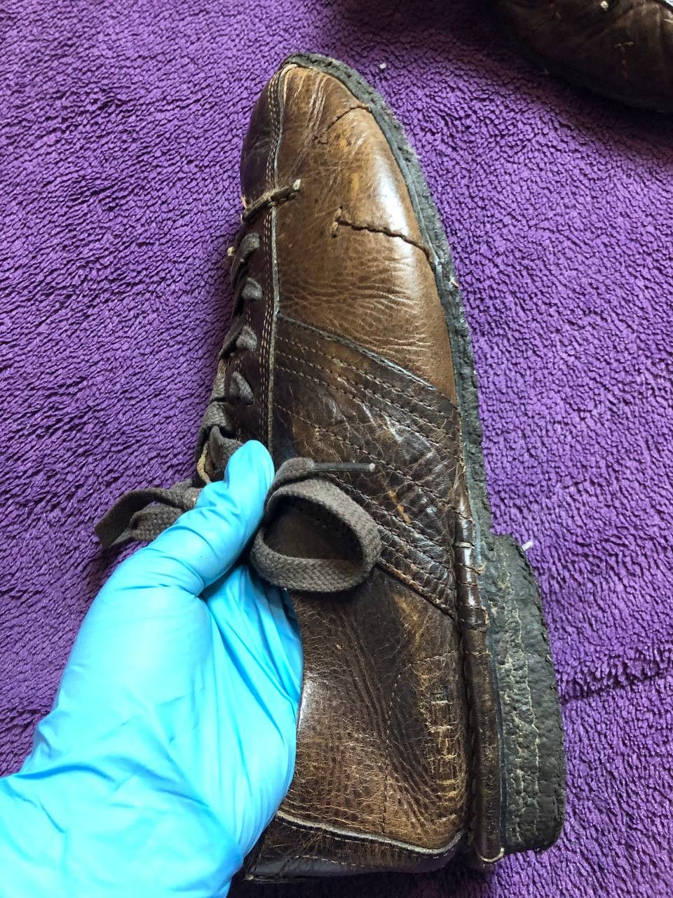 Diesel Diesel Trainers Brown Leather Wish Retro Vintage RARE SHOES Size US 9 / EU 42 - 10 Thumbnail