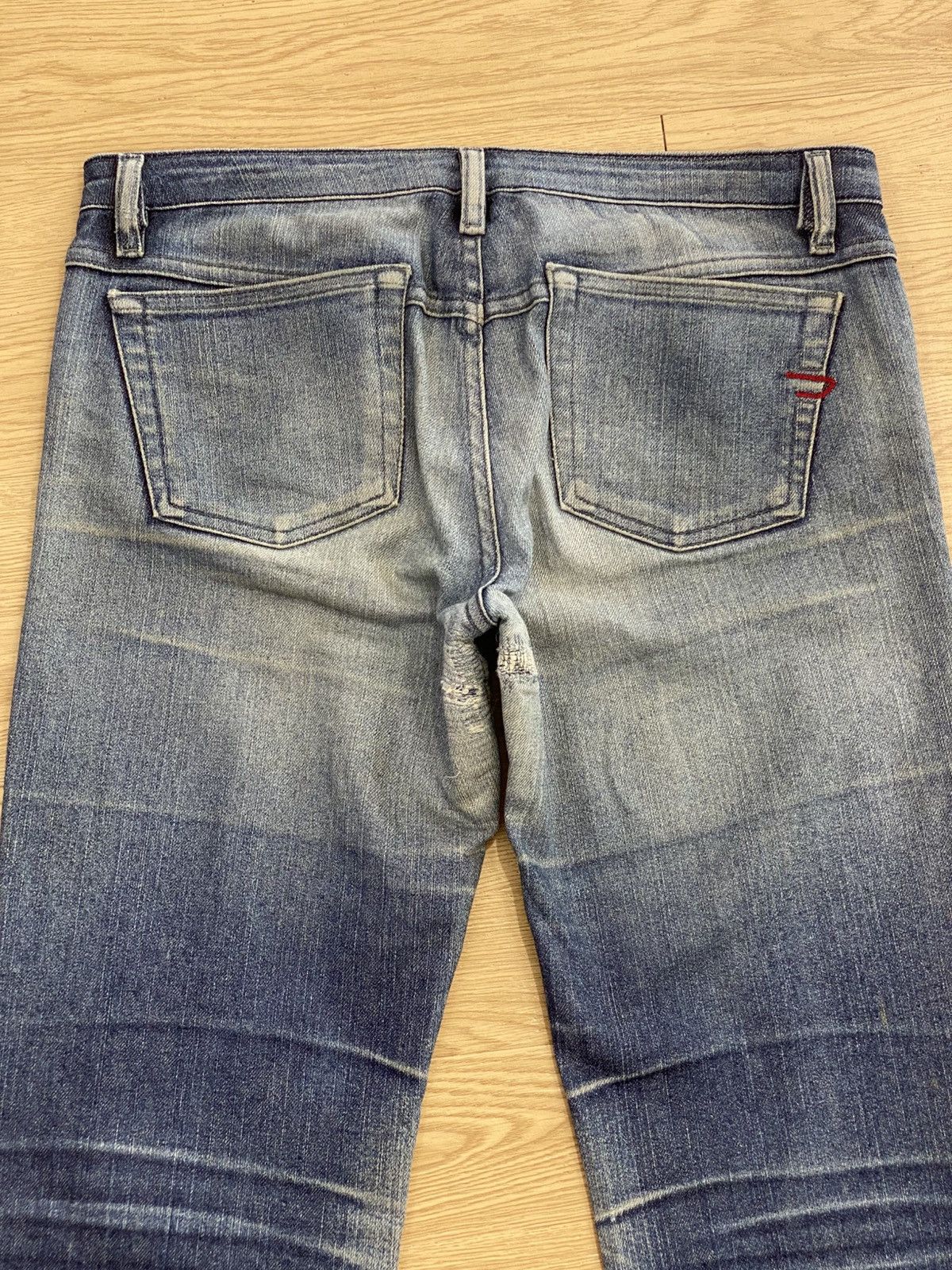 Diesel Diesel Whiskers Acid Blue Wash Style Size US 30 / EU 46 - 4 Thumbnail