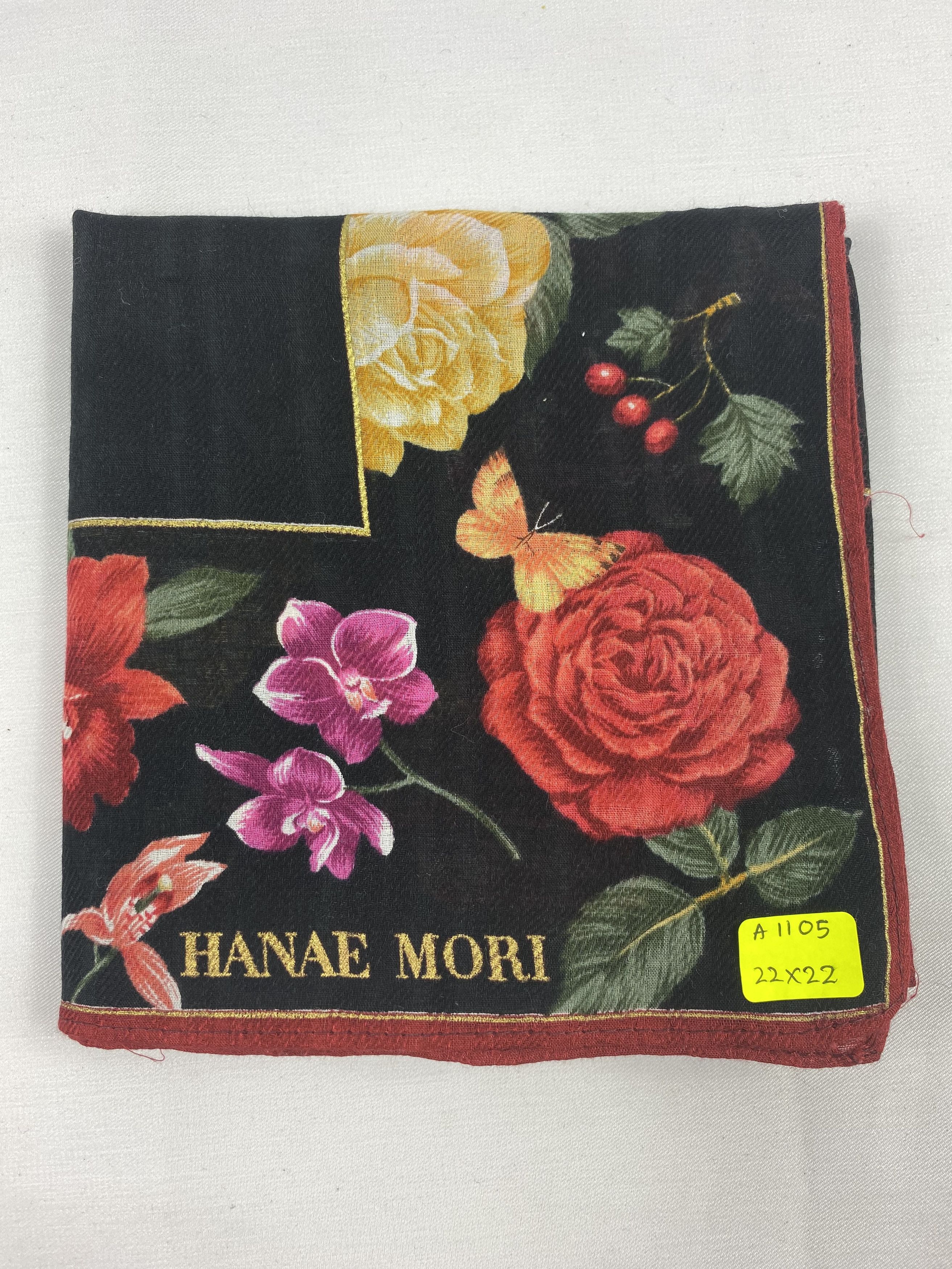 Hanae Mori × Japanese Brand × Vintage Hanae Mori Handkerchief / Bandana / Neckerchief Size ONE SIZE - 6 Thumbnail