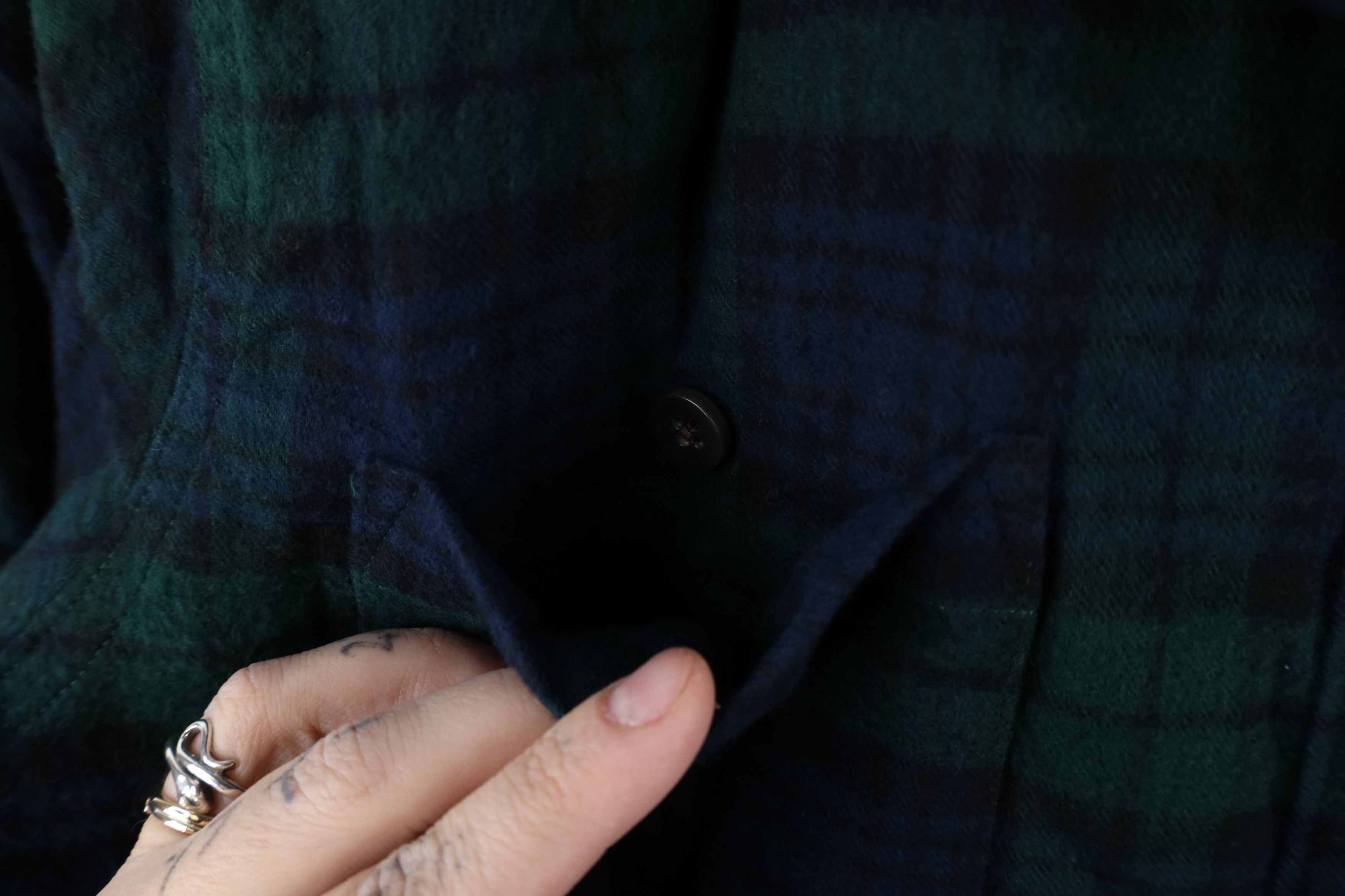 L.L. Bean × Vintage Vintage LL Bean Fit Fleece Lined Flannel Shirt Jacket Plaid Size L / US 10 / IT 46 - 6 Thumbnail