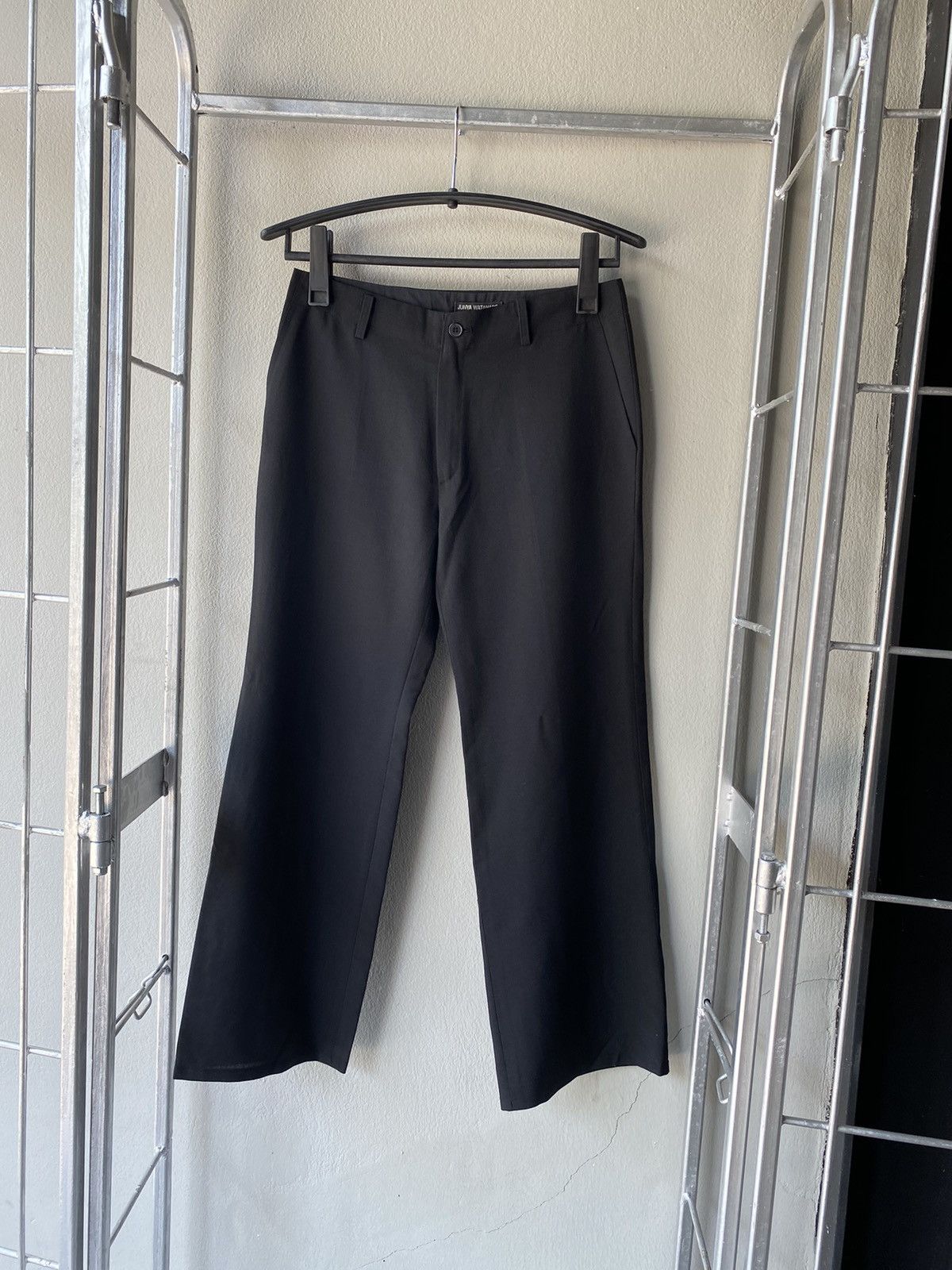 image of Junya Watanabe Comme Des Garcons Formal Pants in Black, Women's (Size 26)