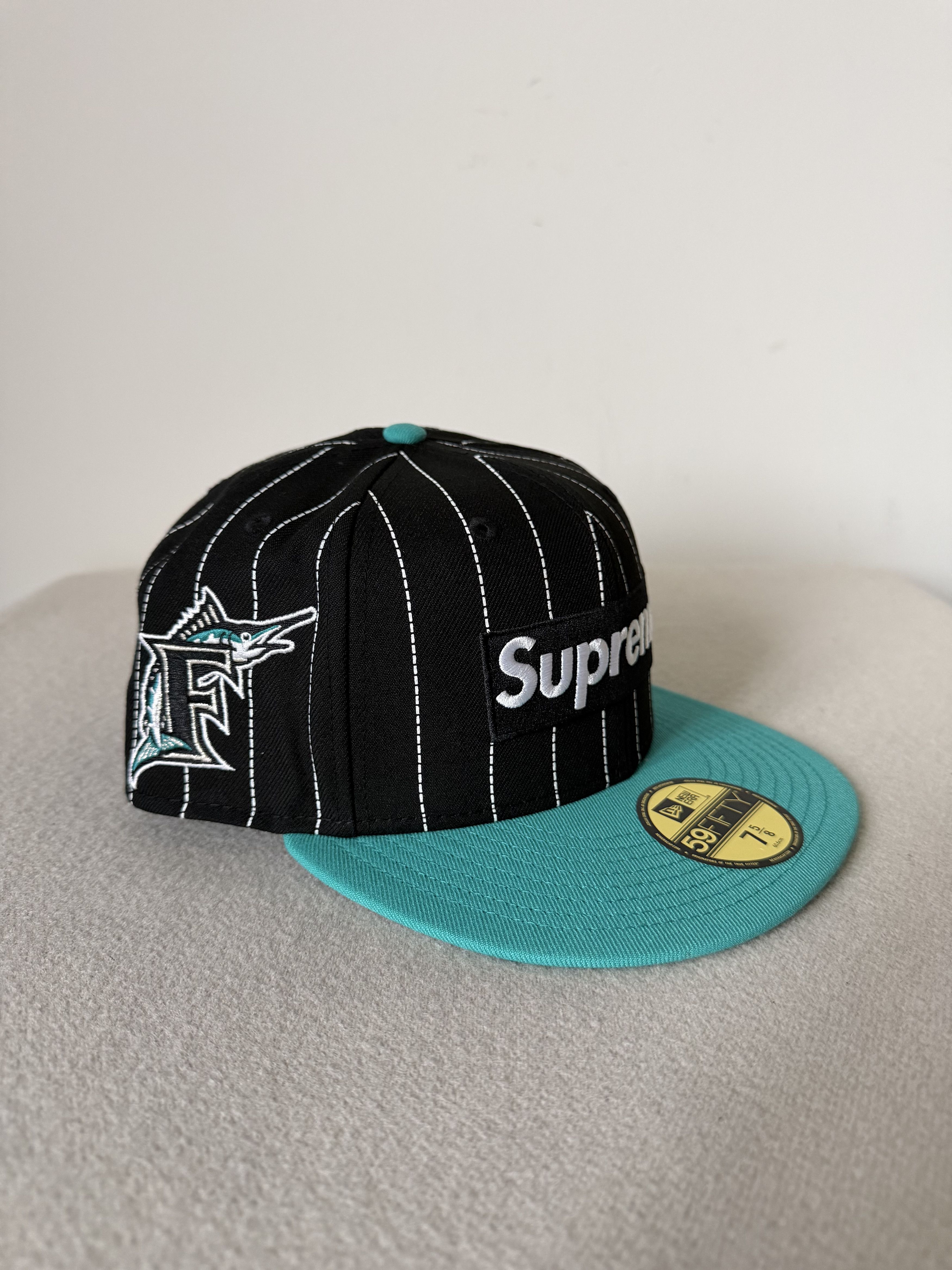 Supreme Supreme Champions New Era Box Logo Black 7 5/8 | Grailed