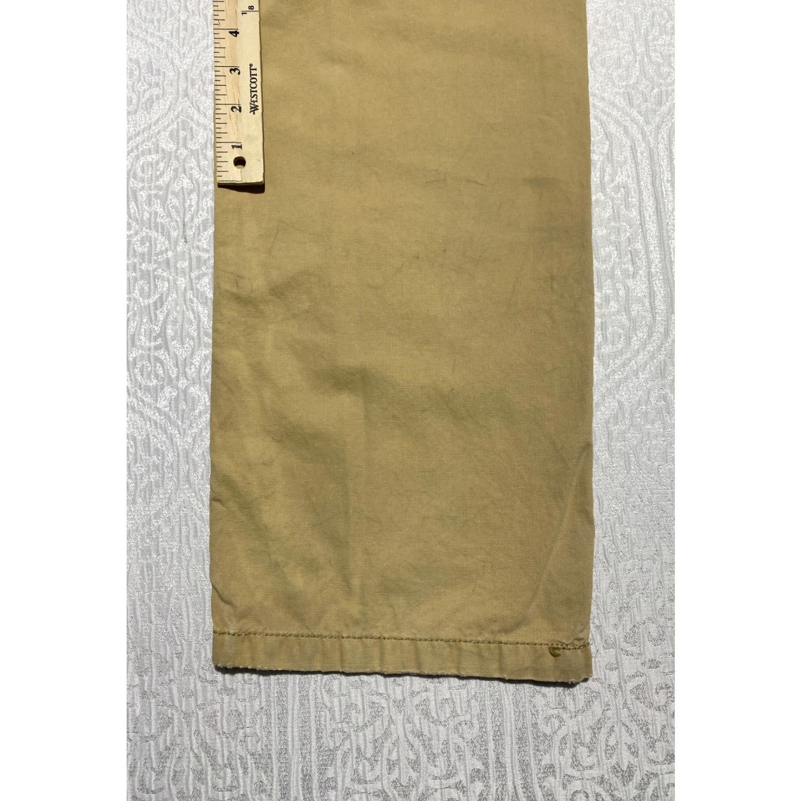 Vintage Bumerang Cargo Pants Mens 36 Khaki Beige Cargo Pocket Casual Outdoor Workwear Relaxed Straight Pant Mens Size US 36 / EU 52 - 4 Thumbnail