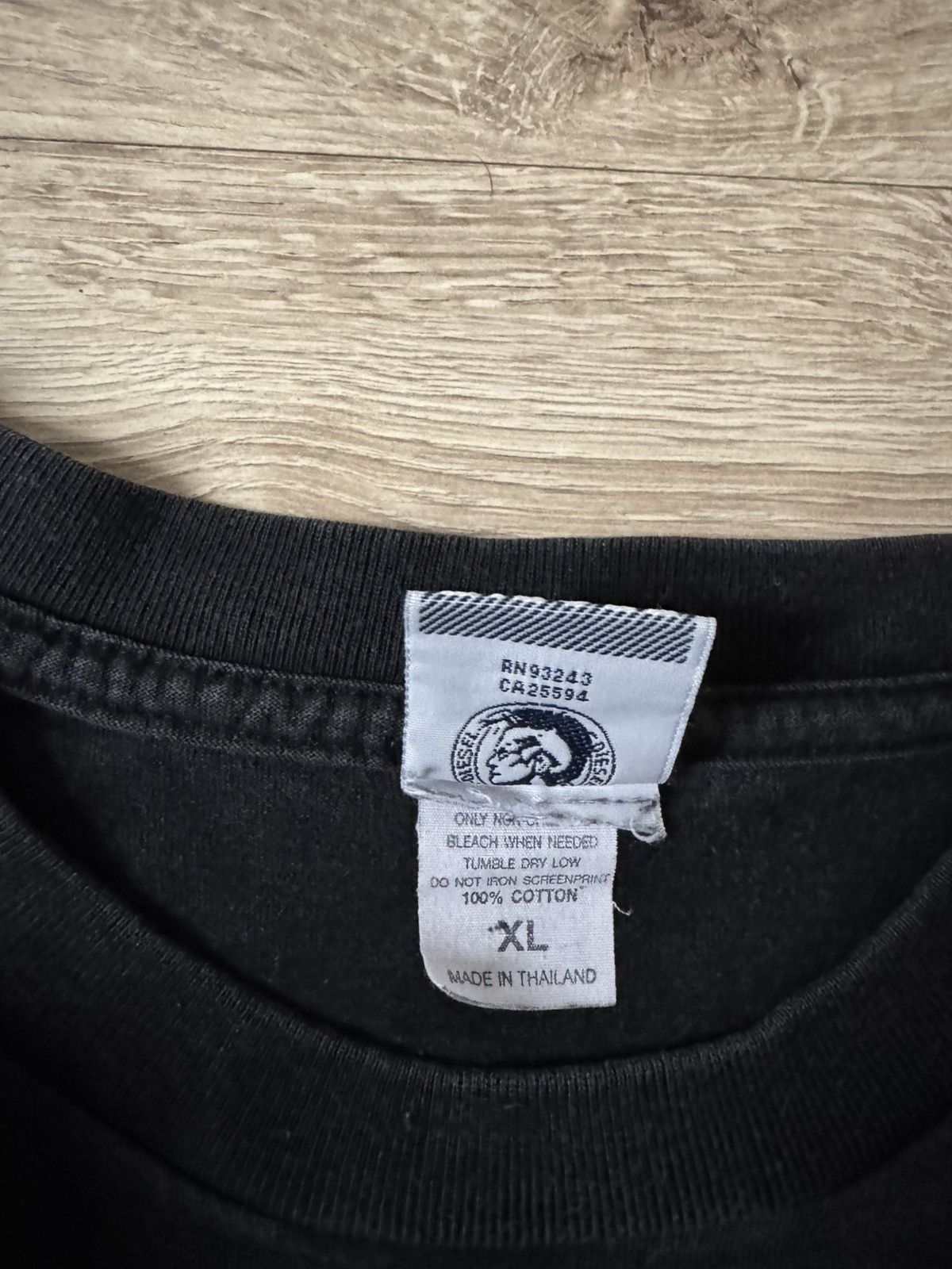 Diesel Vintage Y2K Diesel Japanese Big Logo T Shirt Size US XL / EU 56 / 4 - 8 Thumbnail