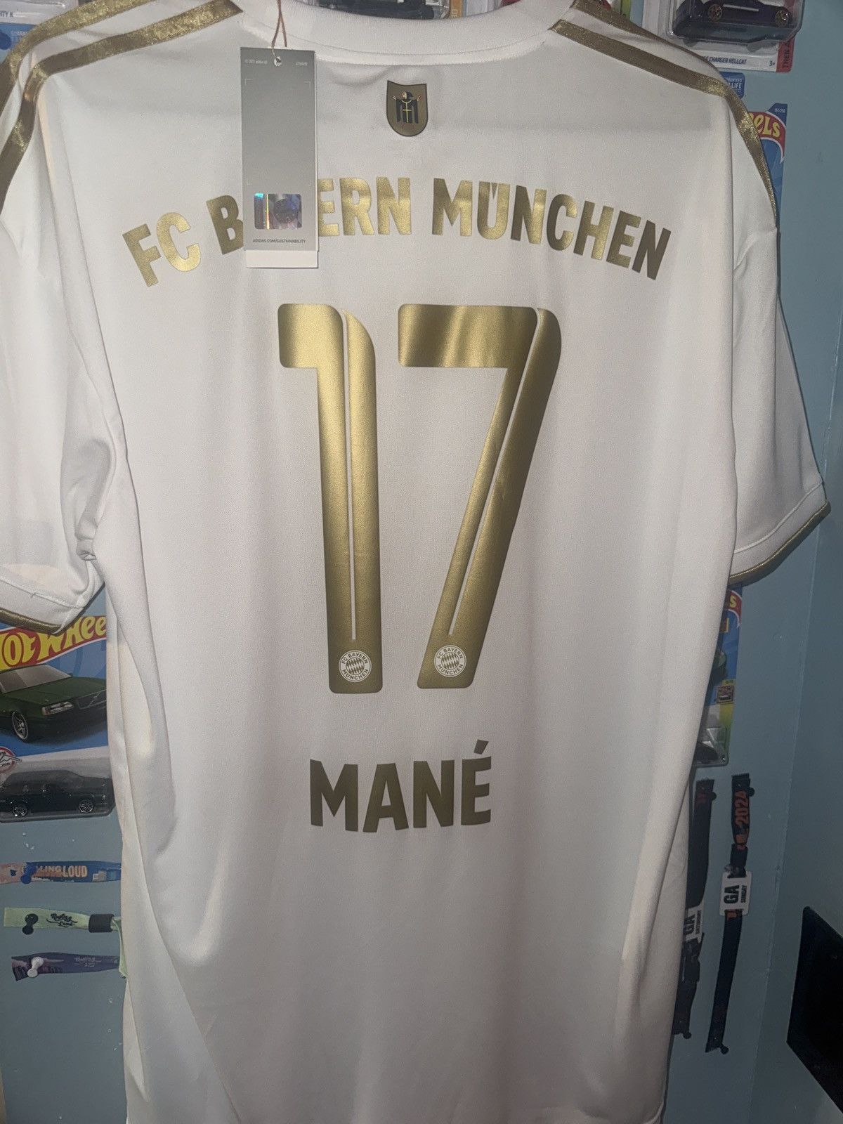 Adidas 2022-2023 Sadio Mane Bayern Munich Home Jersey Size US L / EU 52-54 / 3 - 2 Thumbnail