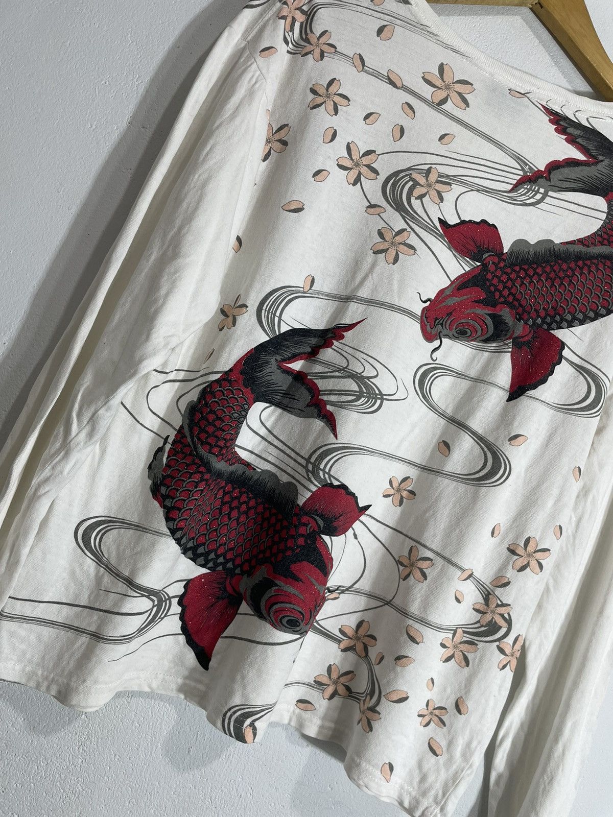 Karakuri Tamashii Sukajan Koi fish traditional longsleeve Size US L / EU 52-54 / 3 - 4 Thumbnail