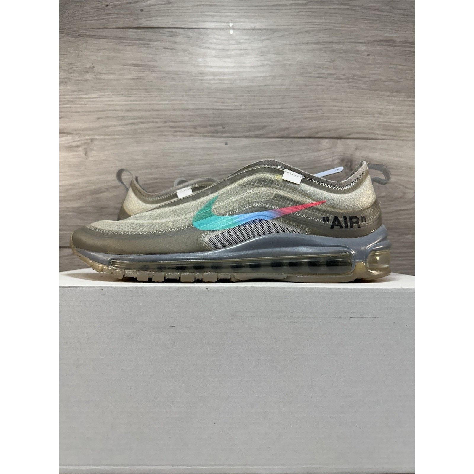 Nike × Off-White Off-White x Nike Air Max 97 Menta - Size 9 Size US 9 / EU 42 - 1 Thumbnail