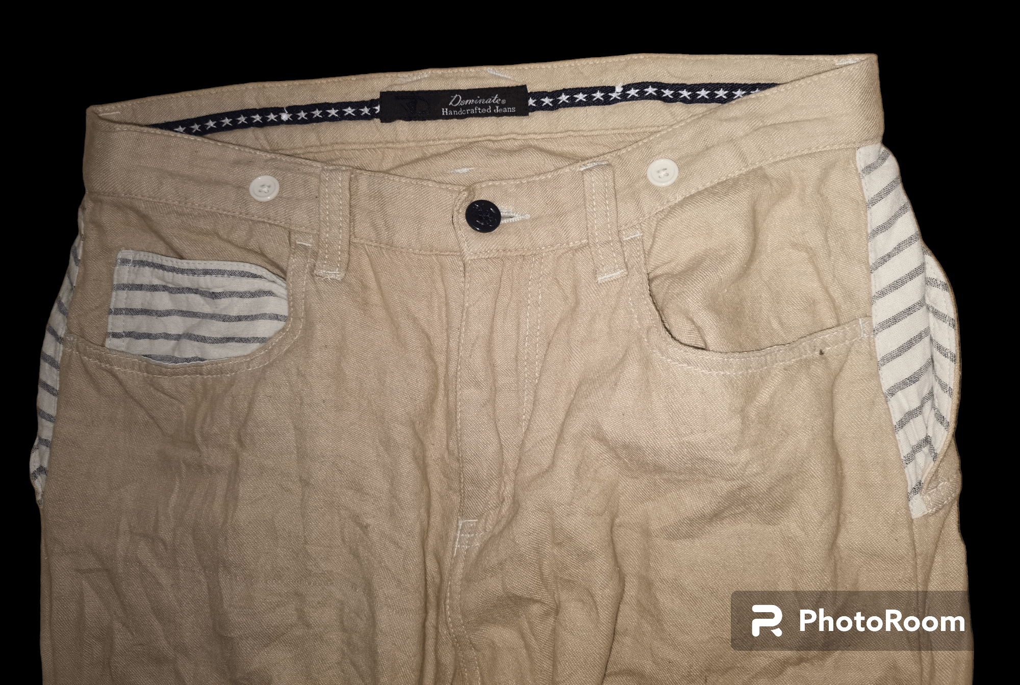 If Six Was Nine DOMINATE HANDCRAFTED JEANS Size US 34 / EU 50 - 3 Thumbnail