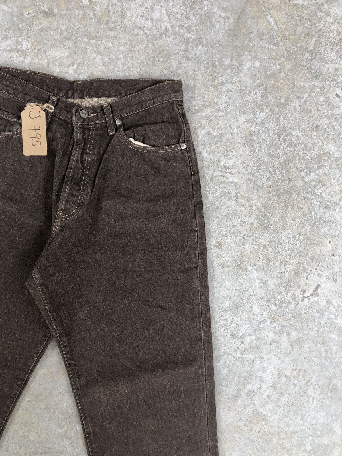 RRL Ralph Lauren Vintage RRL Double RL Jeans USA Distressed Denim Size US 31 - 5 Thumbnail