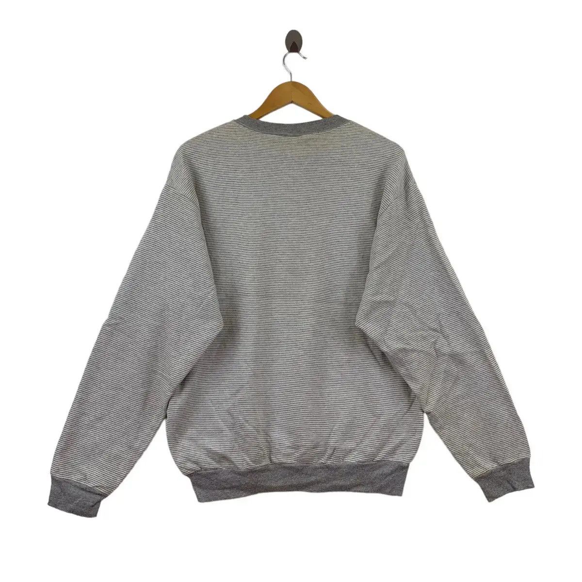 Vintage Vintage PLENTY TOUGH SPORT Made In USA Ringer Sweatshirt Size L / US 10 / IT 46 - 3 Thumbnail