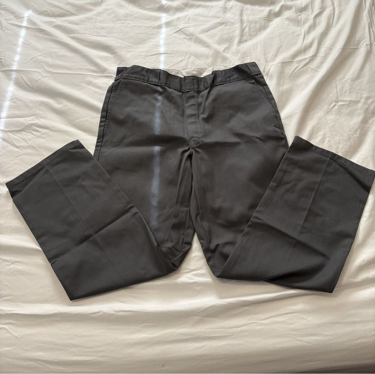 Dickies Dickies Gray Industrial 874 Work Pant Wear Men’s 38X32 Skate Size US 38 / EU 54 - 1 Thumbnail