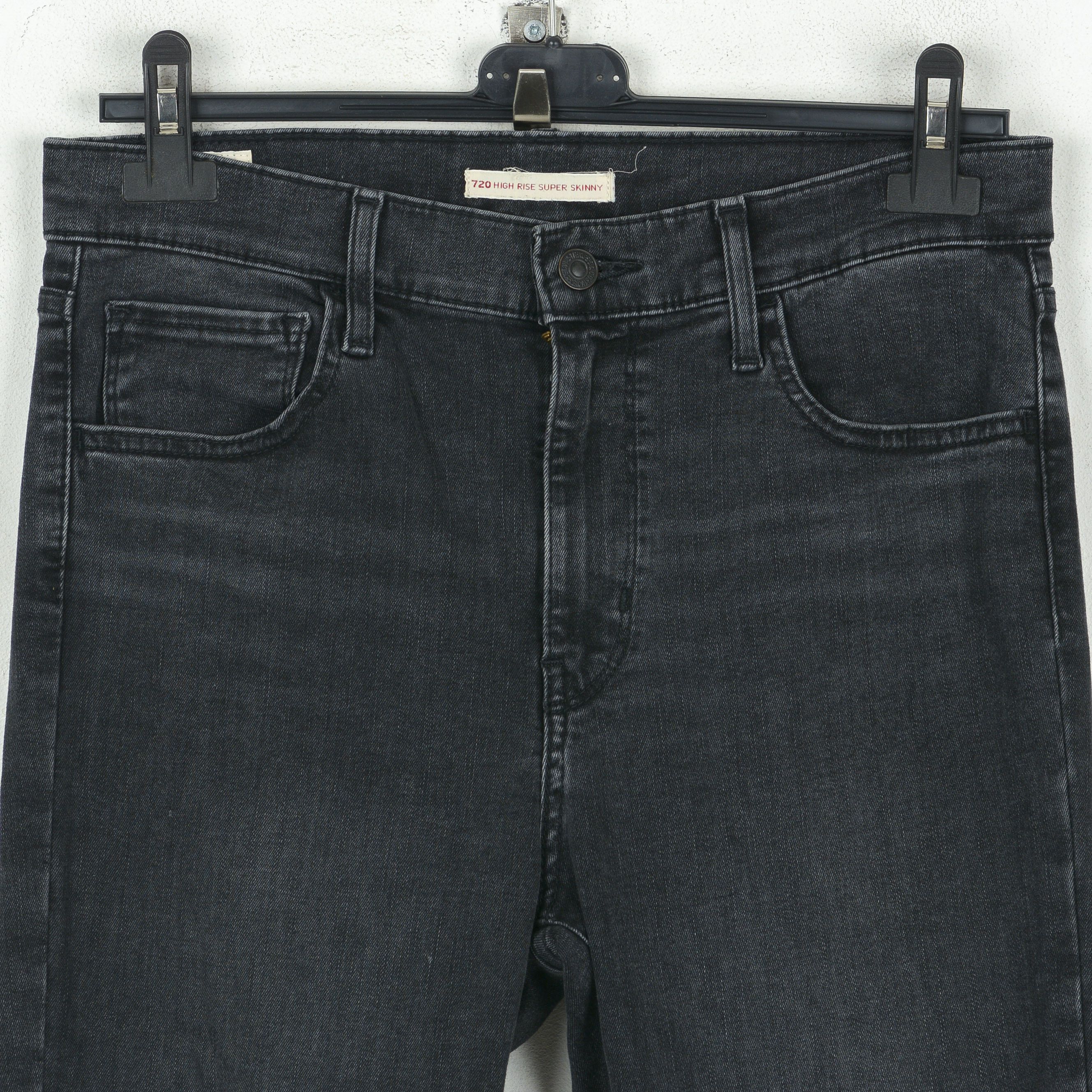 Levi's × Levi's Vintage Clothing 720 High Rise Super Skinny W30 L30 Denim Jeans Pants Trouser Size 30" / US 8 / IT 44 - 4 Thumbnail