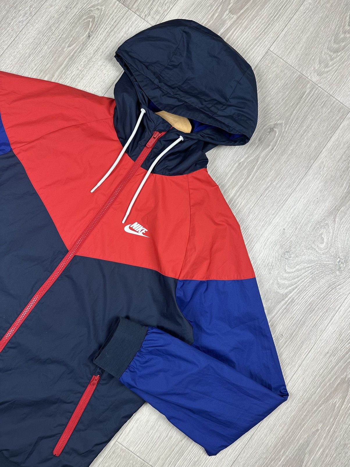 Vintage Y2K Crazy Nike Small Logo Winbreaker Jacket Size US M / EU 48-50 / 2 - 2 Thumbnail