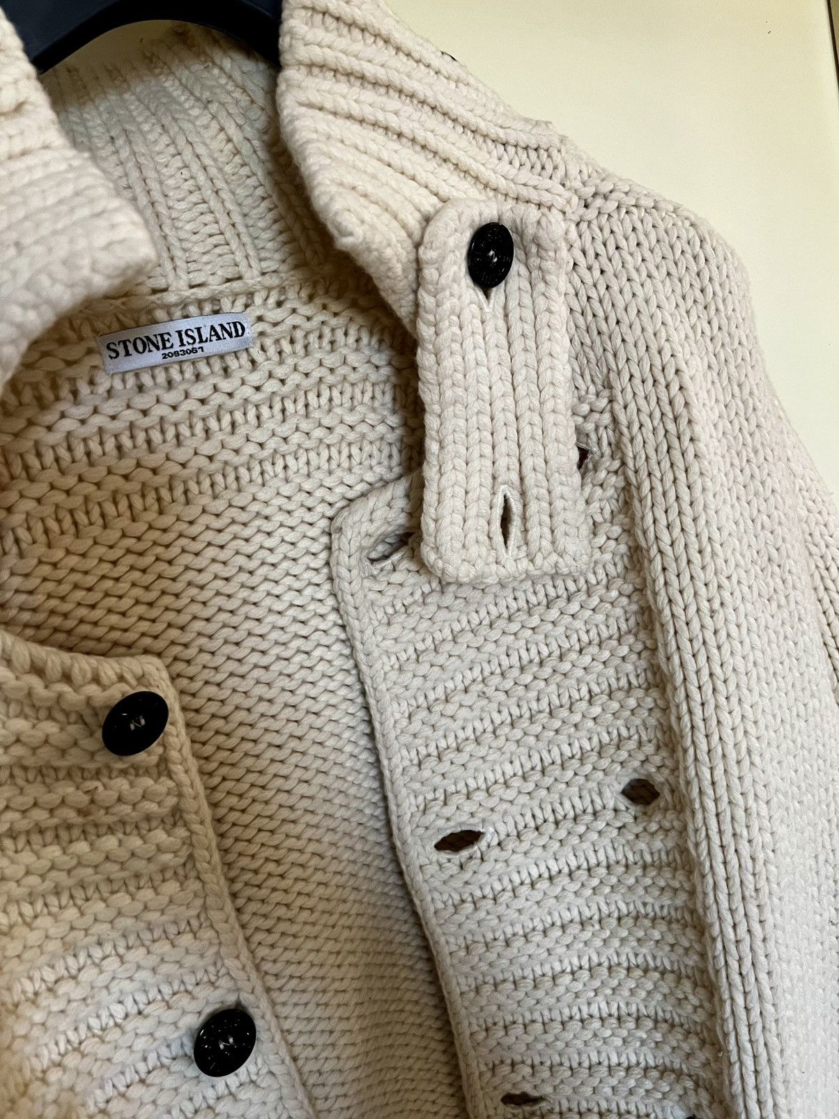 Stone Island 100% Coarse Wool, Stone Island Sheepskin Jacket, tg.L Size US XL / EU 56 / 4 - 2 Thumbnail