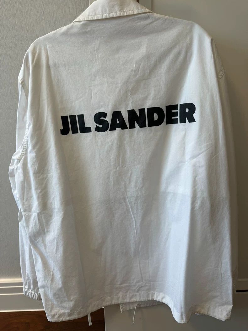 Other Jil Sander White Long Sleeve Jacket Size L / US 10 / IT 46 - 1 Thumbnail