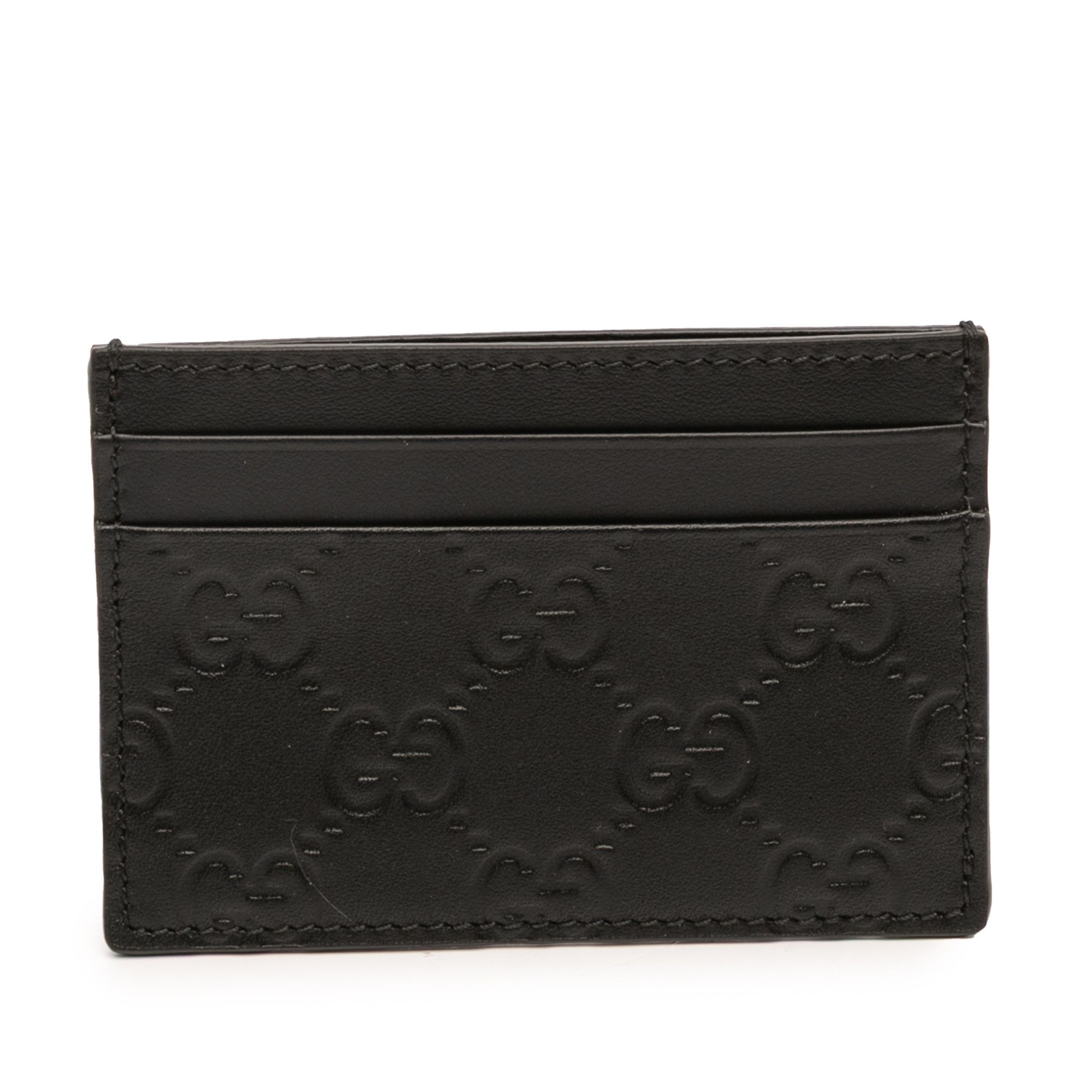 Gucci Gucci Guccissima Card Holder Size ONE SIZE - 1 Thumbnail