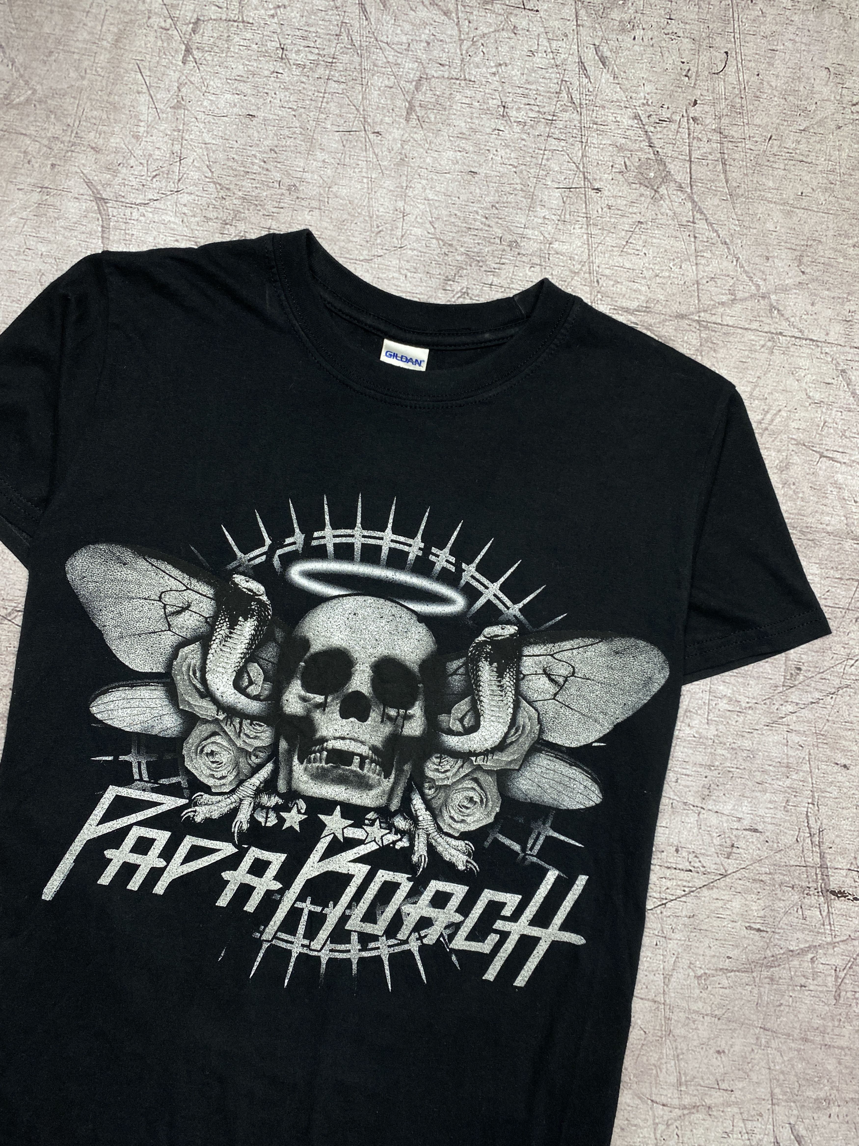Band Tees × Vintage Papa Roach Vintage Mens Rock Band T-Shirt Size US S / EU 44-46 / 1 - 2 Thumbnail