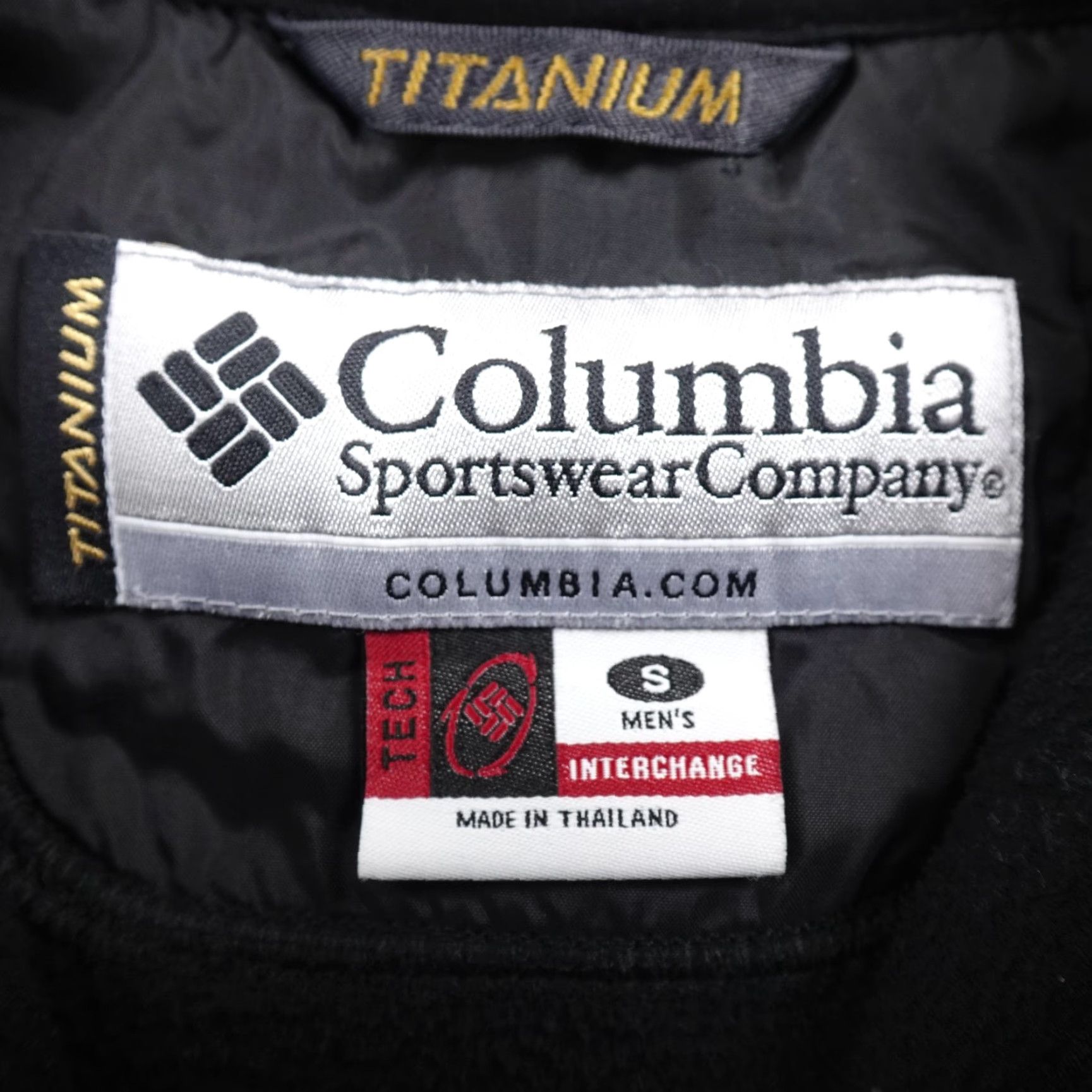Vintage VINTAGE Columbia Jacket Mens S Black Titanium Interchange Full Zip Fleece Outdoors Size US S / EU 44-46 / 1 - 6 Thumbnail