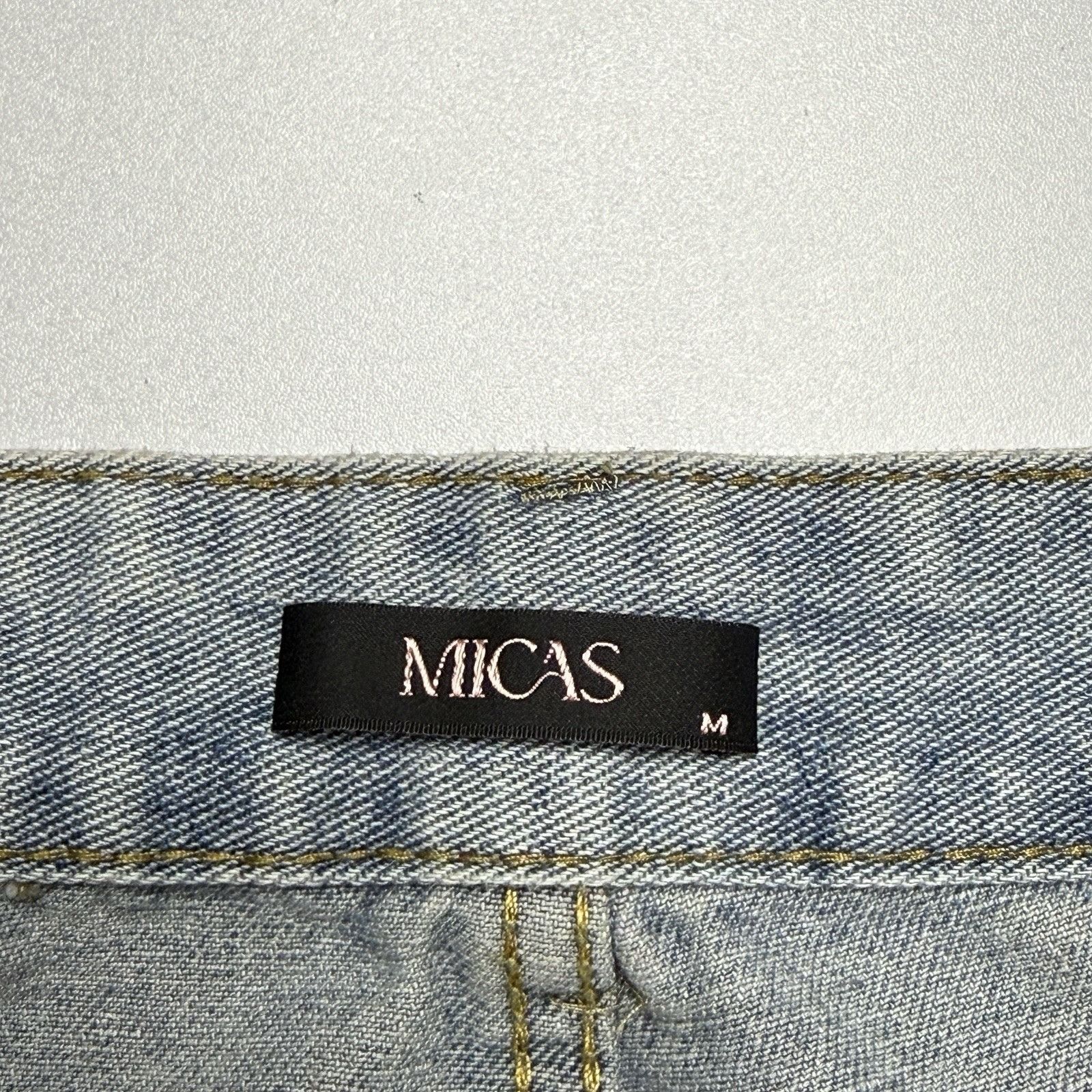Other MICAS Baggy Jeans Womens Medium (28x29) Y2K Style Skate Size 28" / US 6 / IT 42 - 6 Thumbnail