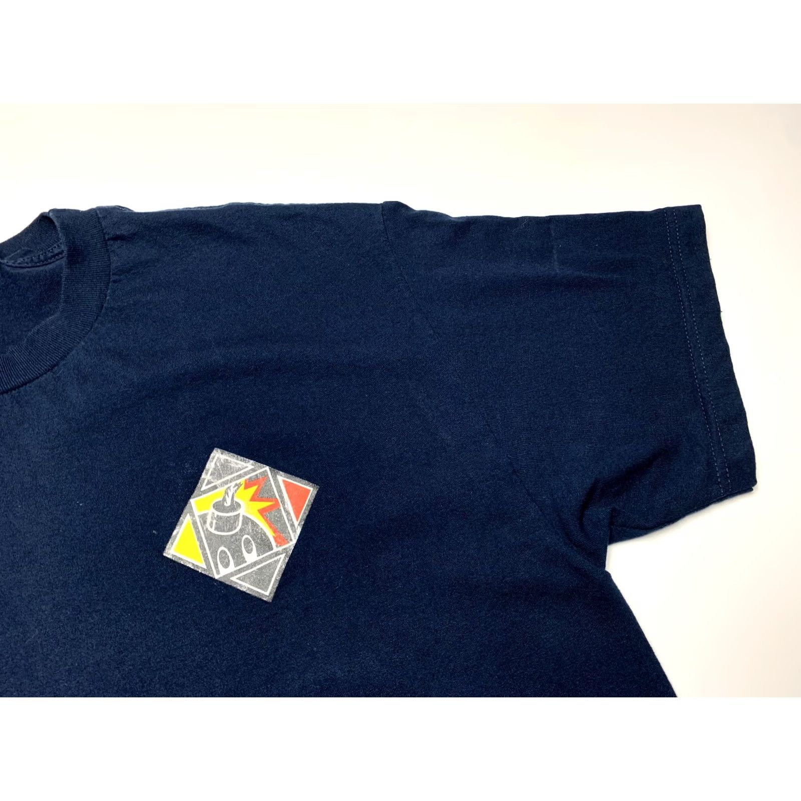 The Hundreds THE HUNDREDS Adam Bomb T-Shirt XL Navy Blue Mens Regular Short Sleeve Shirt Size US XL / EU 56 / 4 - 5 Thumbnail