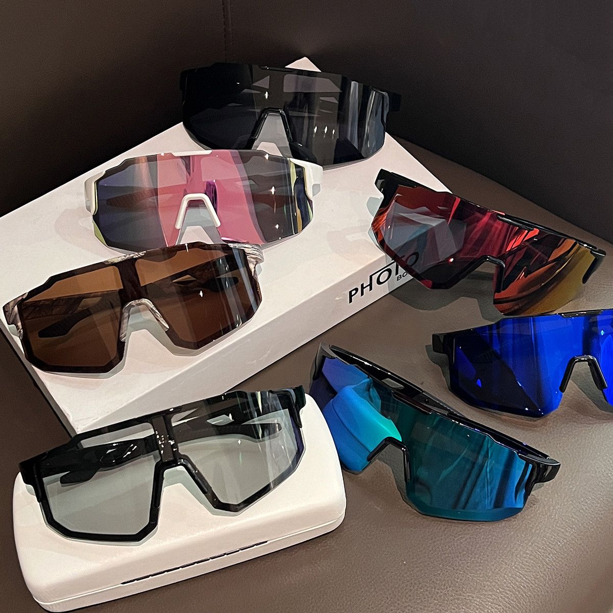 VIBE Dark Street ins style custom avant-garde sunglasses Size ONE SIZE - 1 Thumbnail
