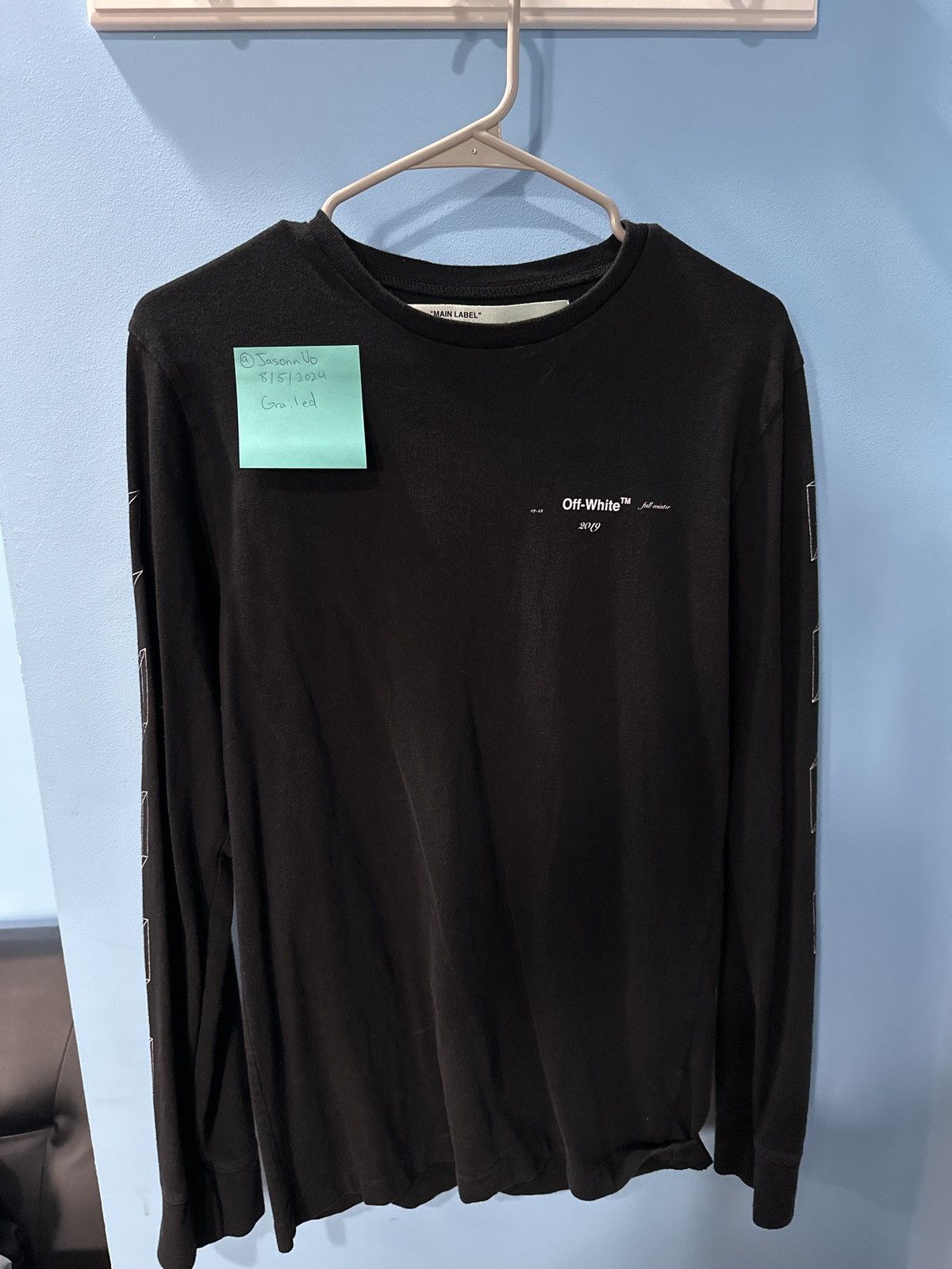 Off White Off white long sleeve 2019 fall winter collection Grailed