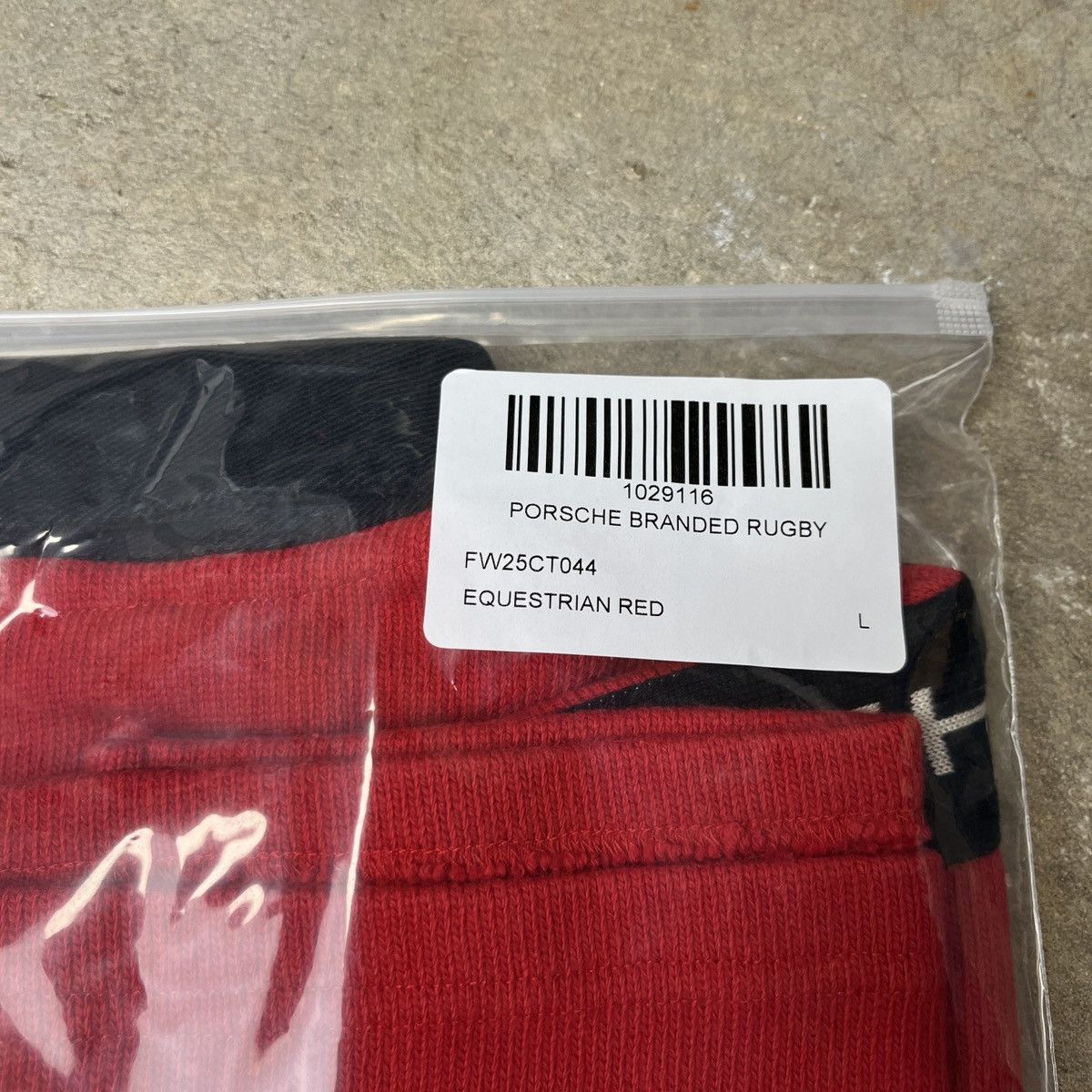 Aime Leon Dore Aime Leon Dore Porsche Rugby Long Sleeve Equestrian Red Size US L / EU 52-54 / 3 - 2 Thumbnail