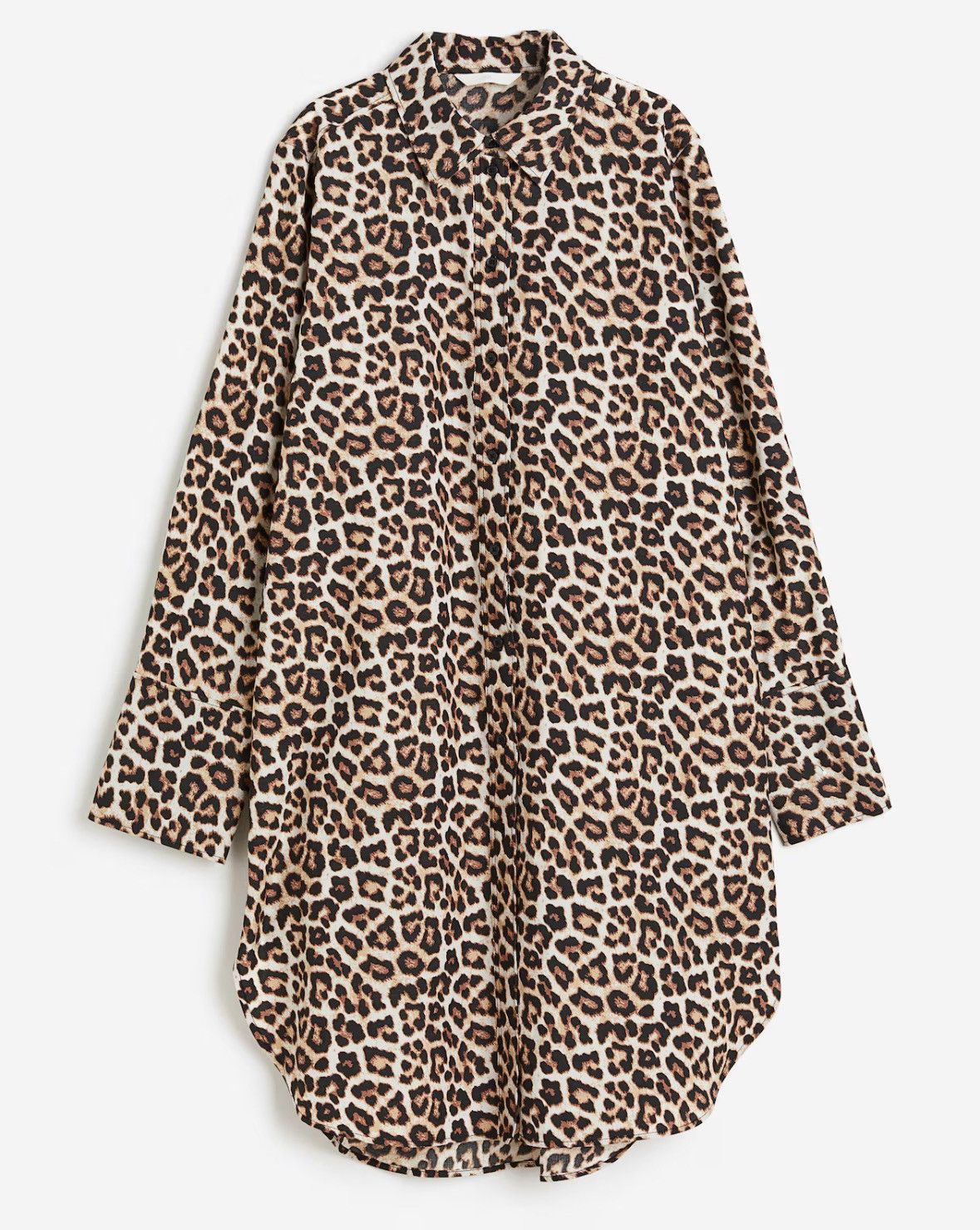 H&M Stunning tiger print h&m shirt dress Size S / US 4 / IT 40 - 1 Thumbnail