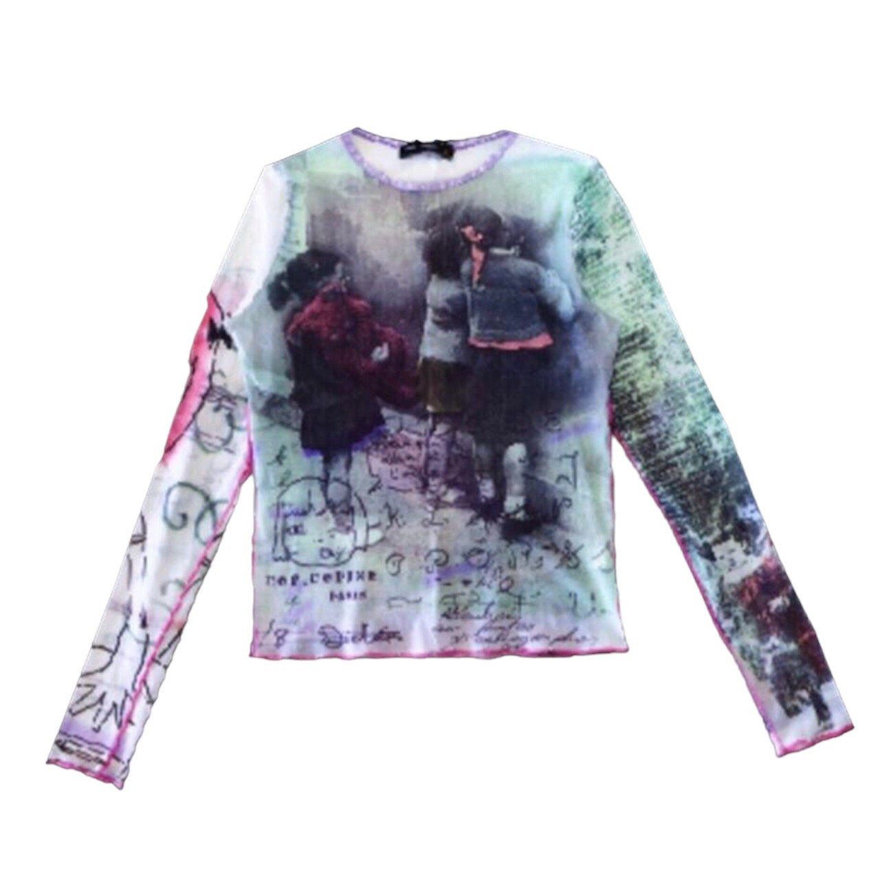 Cop Copine The Cop Copine Kids Drawing Mesh Top Size ONE SIZE - 1 Thumbnail