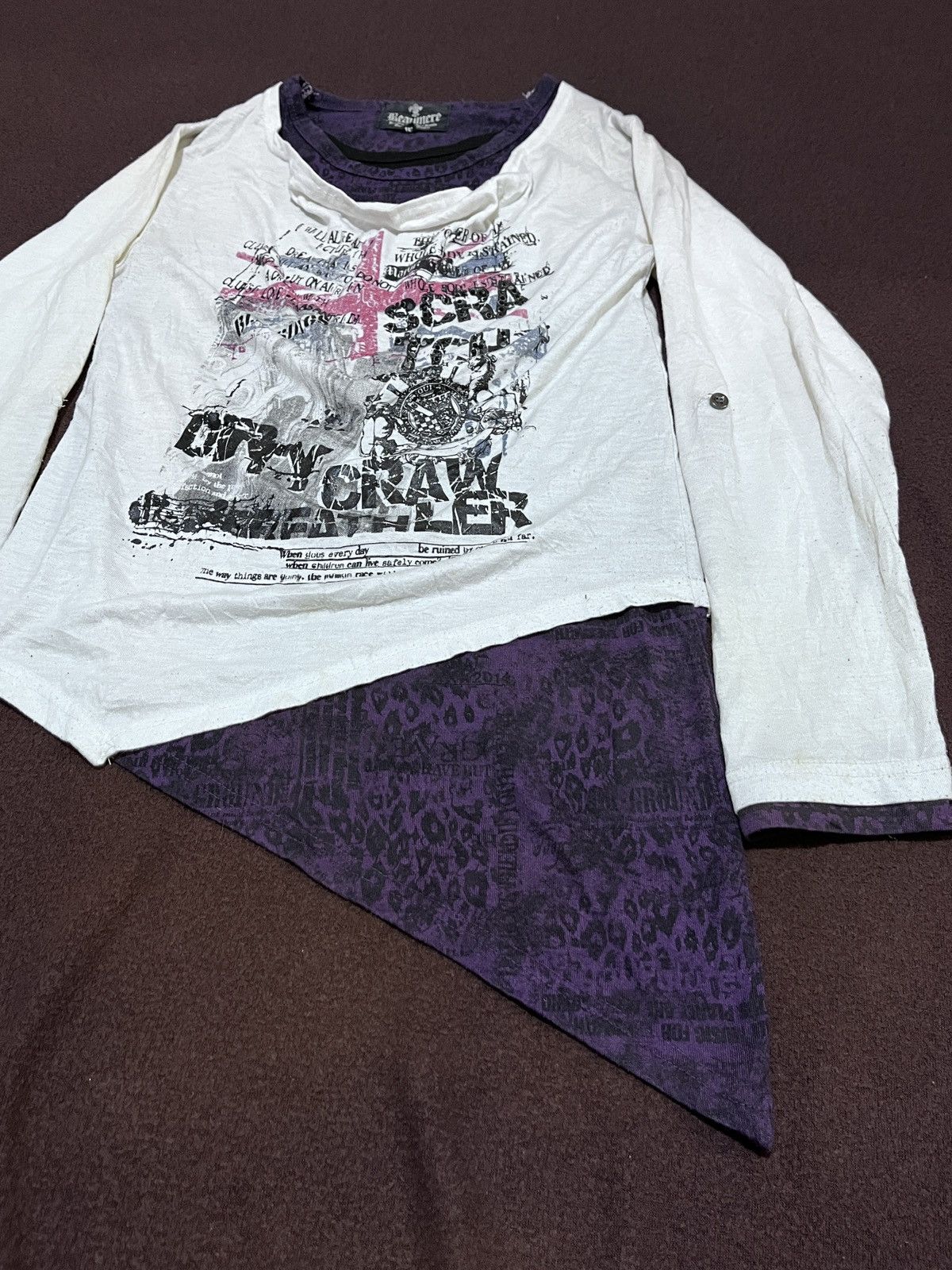 Japanese Brand Beaumere Triple Layer Uk punk style Size US M / EU 48-50 / 2 - 4 Thumbnail