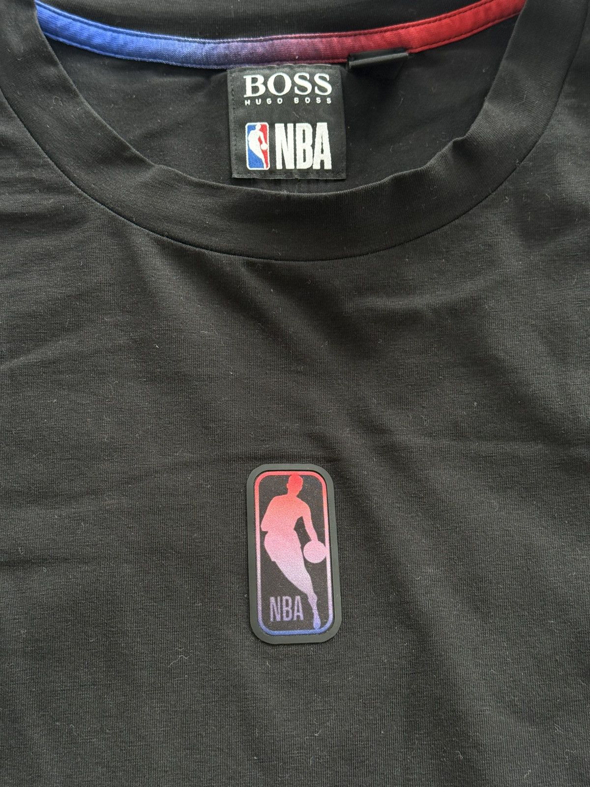 Hugo Boss Hugo Boss x NBA - Long Sleeve T-Shirt - Size Large Size US L / EU 52-54 / 3 - 3 Thumbnail