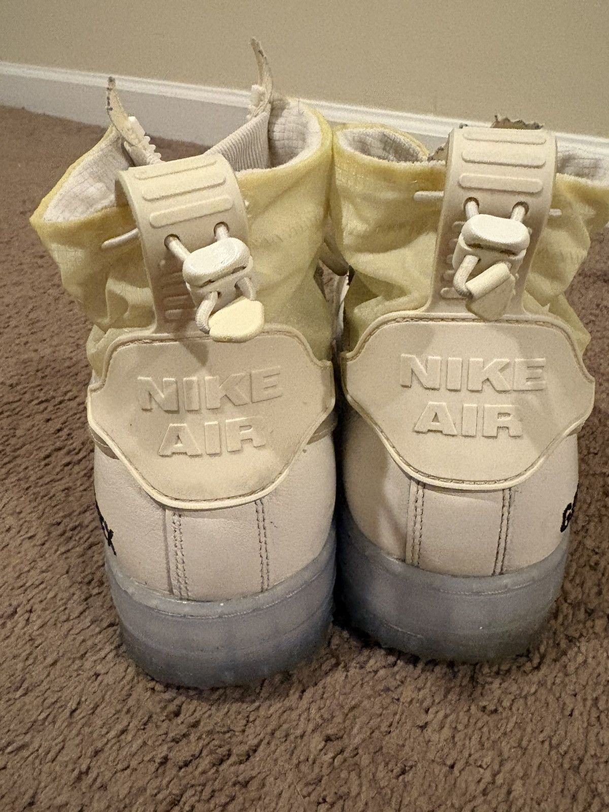 Nike NIKE X GORE-TEX AIR FORCE 1 “PHANTOM WHITE” HIGH Size US 11 / EU 44 - 6 Thumbnail