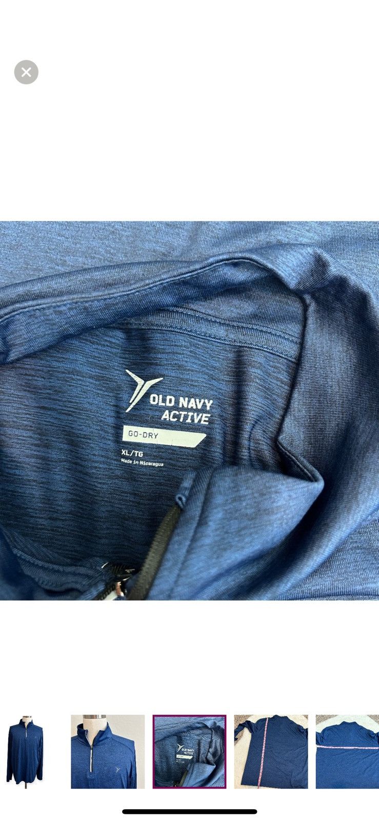 Old Navy Old navy xl quarter zip pullover top Size US XL / EU 56 / 4 - 3 Thumbnail