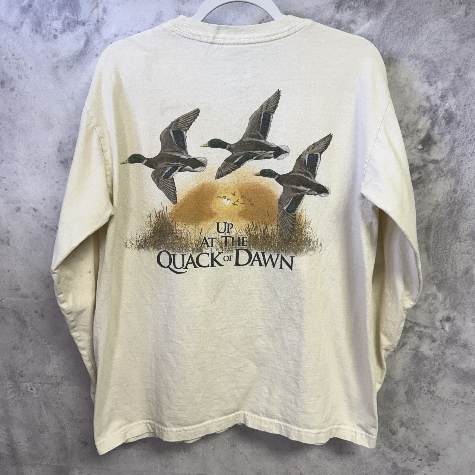Columbia Columbia Long Sleeve T Shirt Mens Medium 21.5x26 Cotton Duck Size US M / EU 48-50 / 2 - 2 Thumbnail