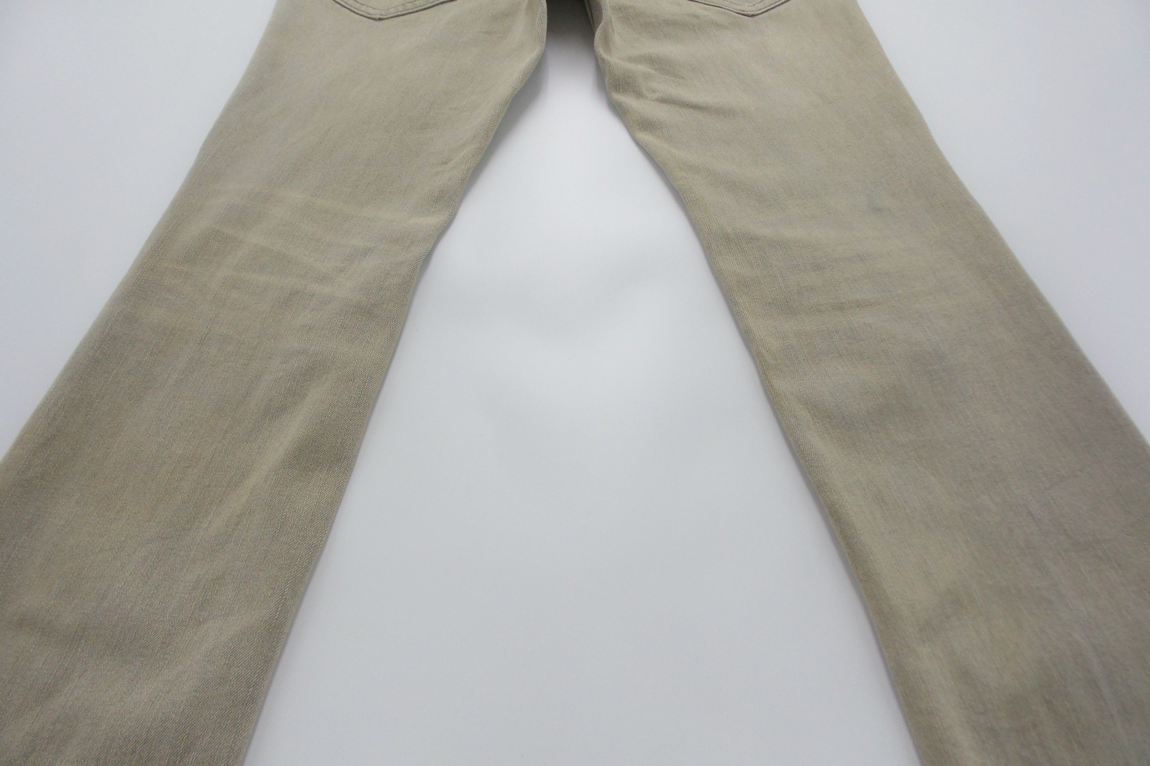 5351 POUR LES HOMMES 5351 Pour Les Hommes Gray Flare Button Fly Jeans W16xL42.5 Size US 32 / EU 48 - 14 Thumbnail