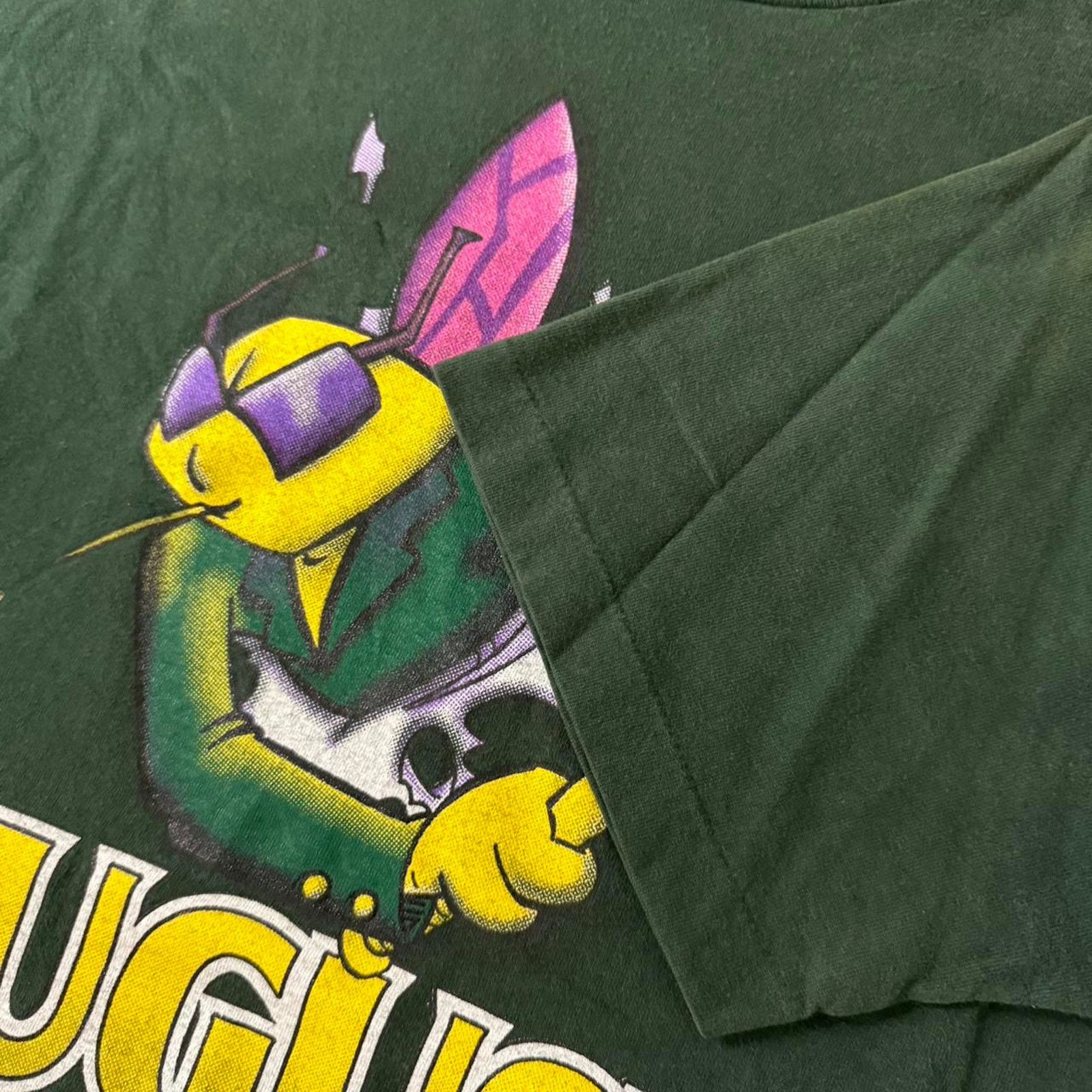 Vintage Vintage 90s Augusta Green Jackets Tee Size US XL / EU 56 / 4 - 3 Thumbnail