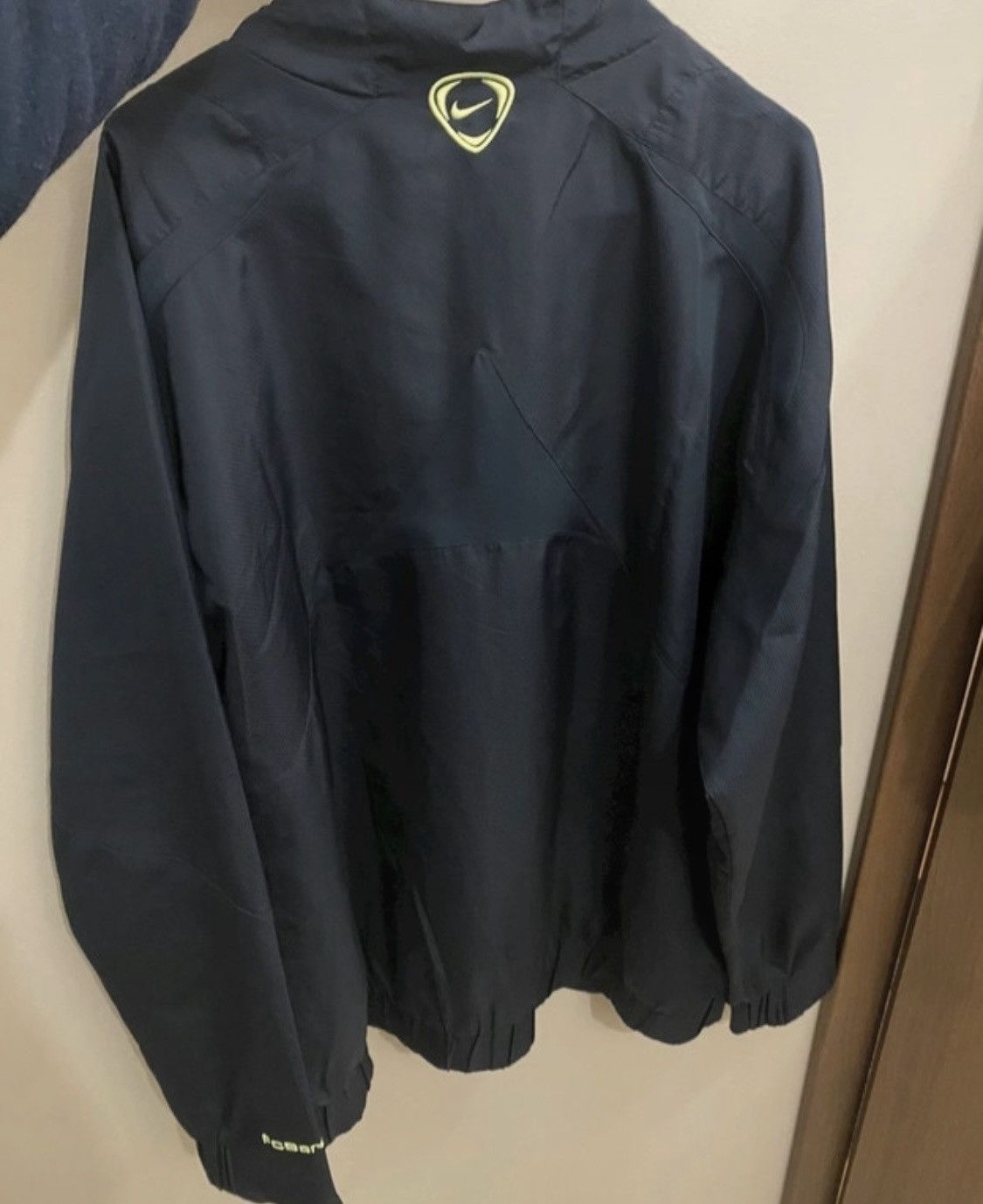 Nike Fc Barcelona windbreaker jacket camp nou 00s Size US XL / EU 56 / 4 - 6 Thumbnail