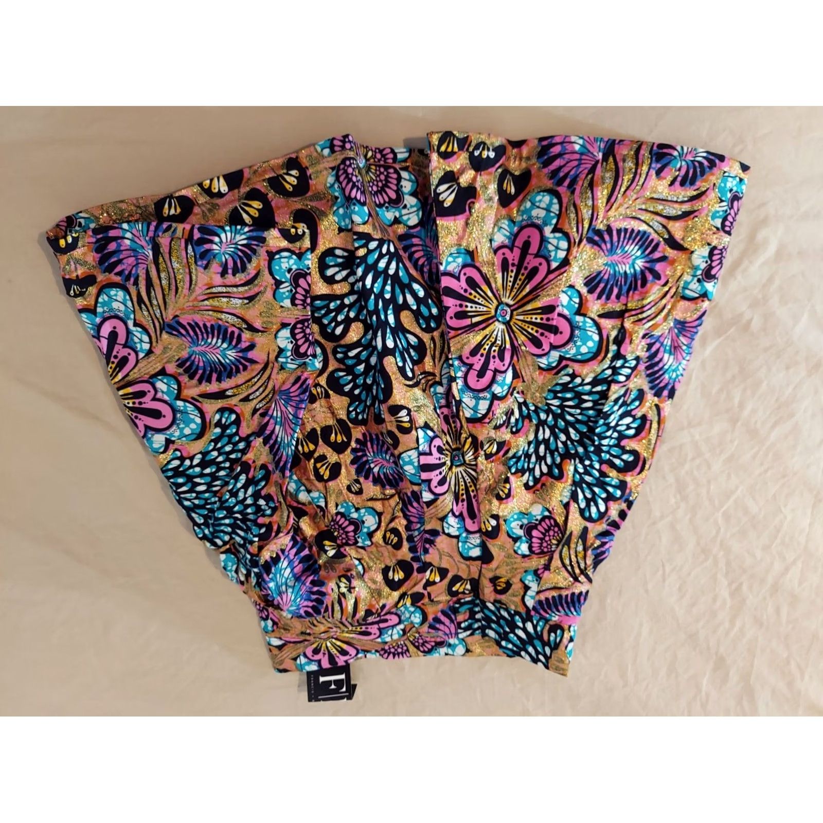Vintage VINTAGE? Frances + Benedict Skirt Women S Knee Length Purple Mini XS? Size 28" / US 6 / IT 42 - 4 Thumbnail