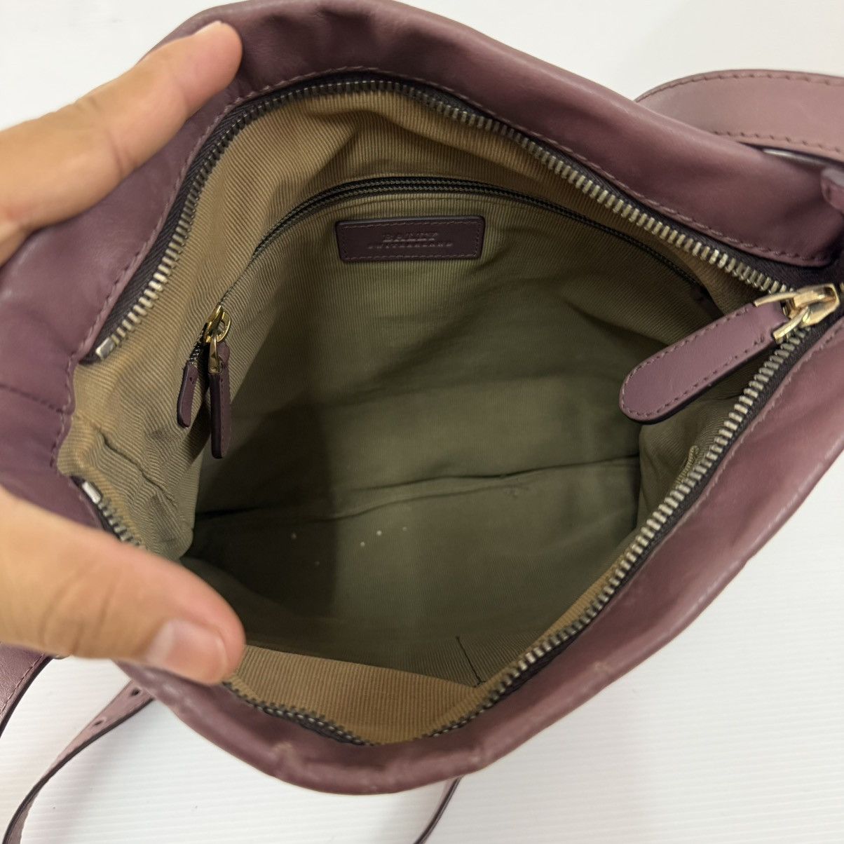 Bally Bally Leather Large Sling Bag Size ONE SIZE - 10 Thumbnail