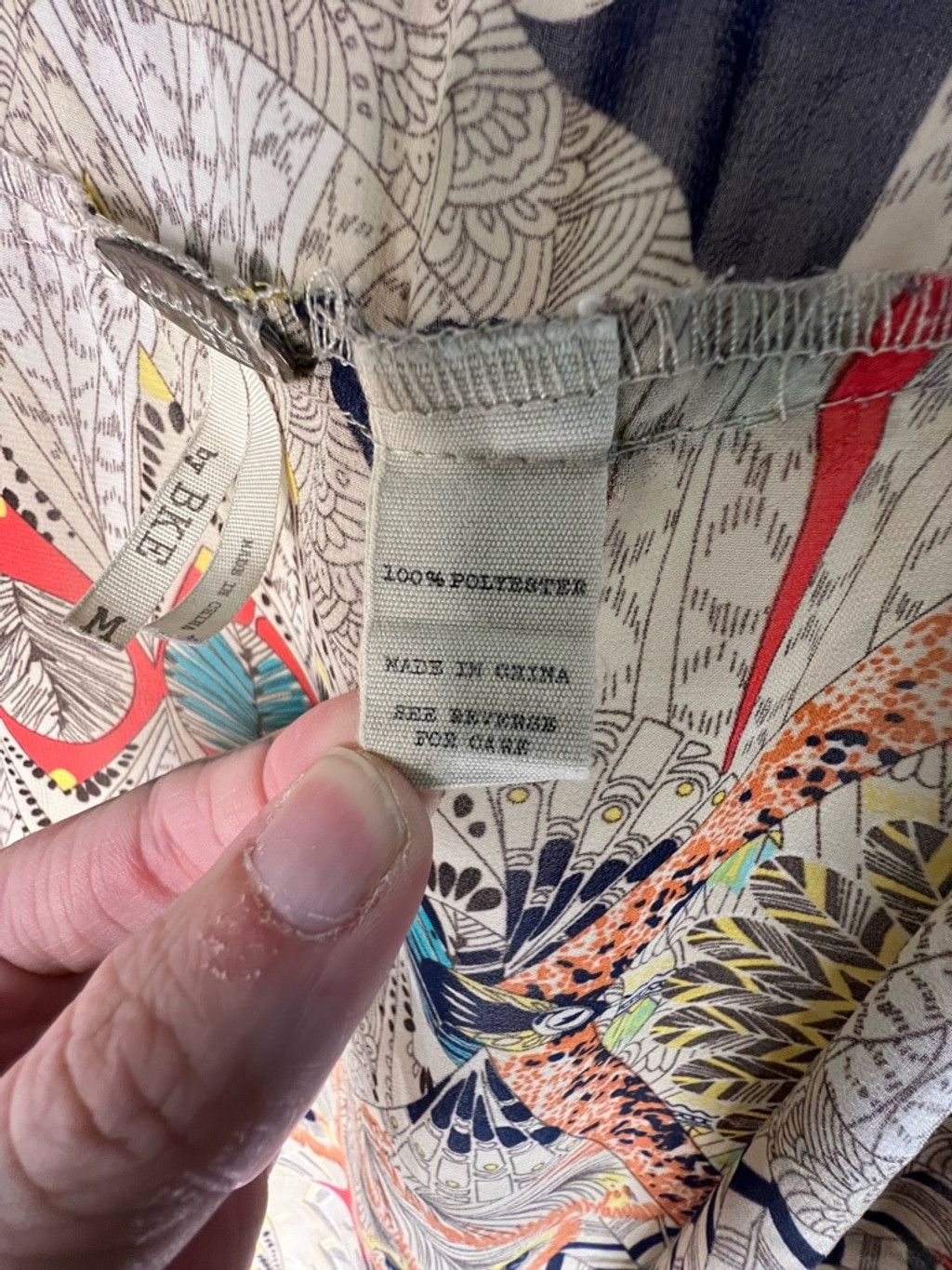 BKE Gimmicks By BKE Boho Tribal Print Sheer Layering Kimono Size M / US 6-8 / IT 42-44 - 6 Thumbnail